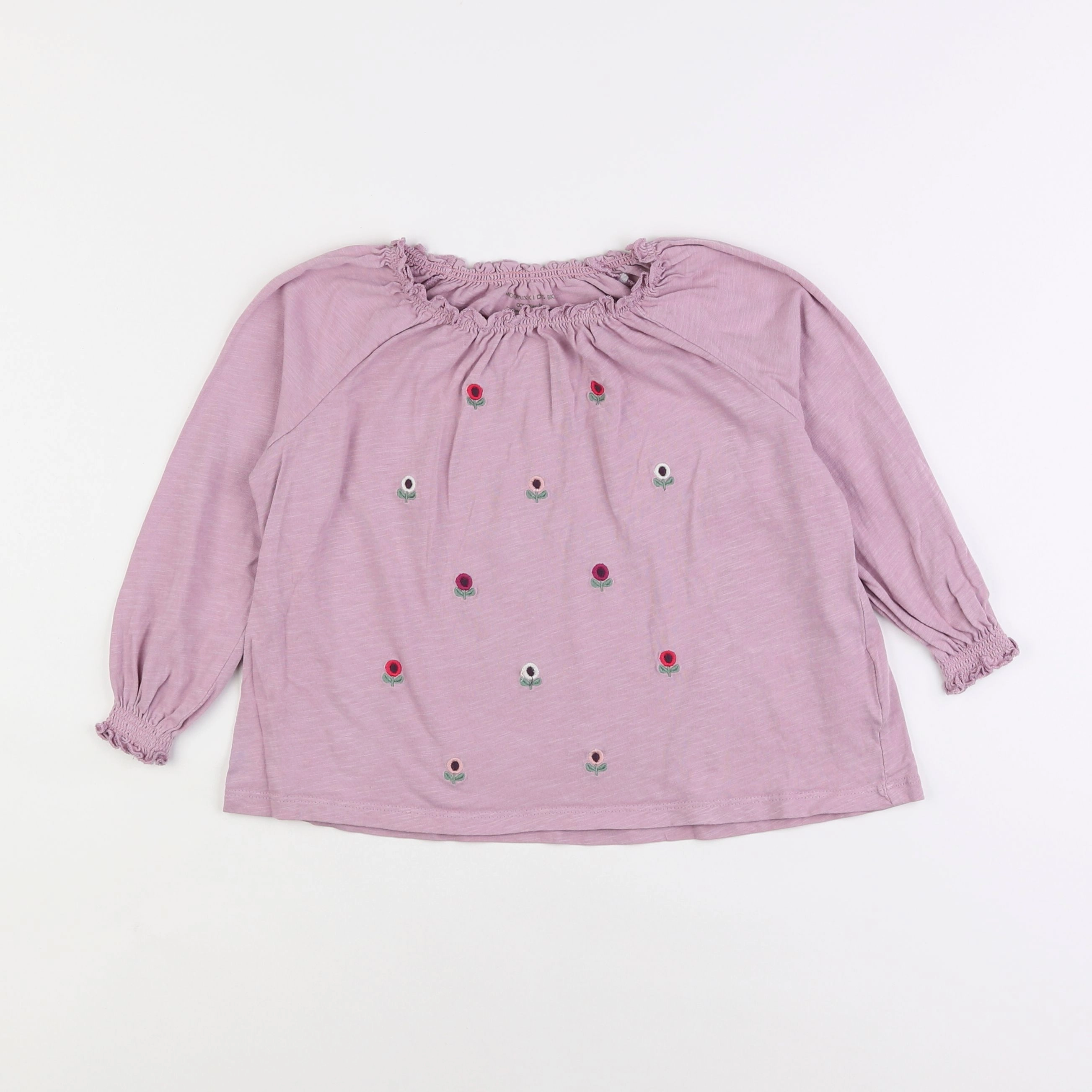 Monoprix - tee-shirt rose - 6 ans
