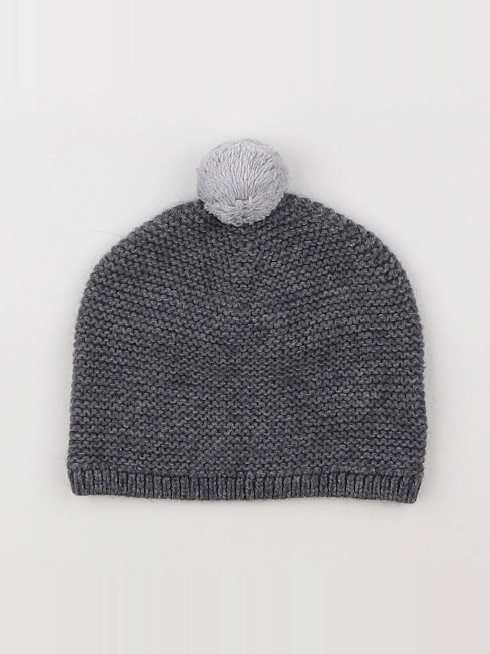 Jacadi - bonnet gris - 6 mois