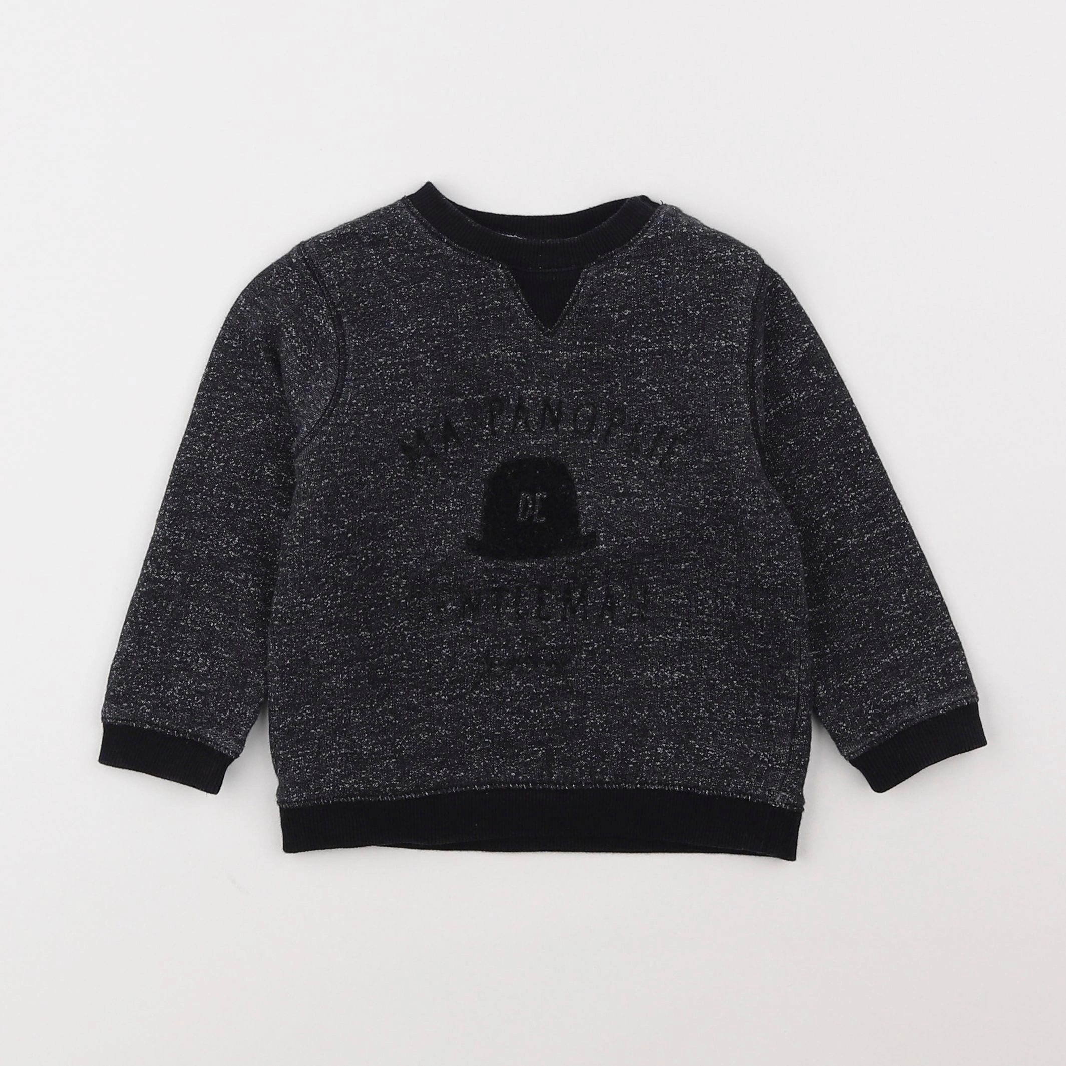 Boutchou - sweat bleu - 18 mois