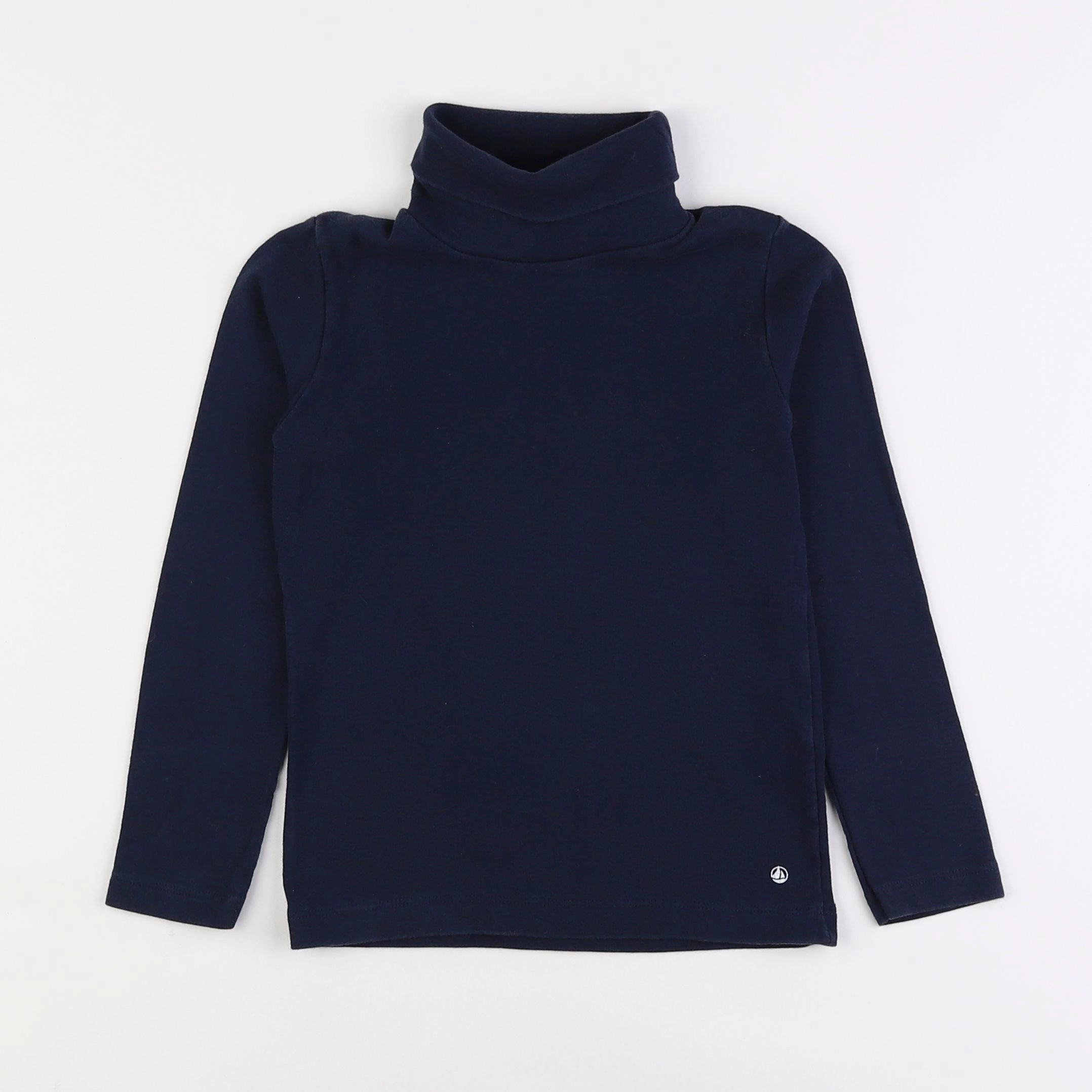 Petit Bateau - sous-pull bleu - 6 ans