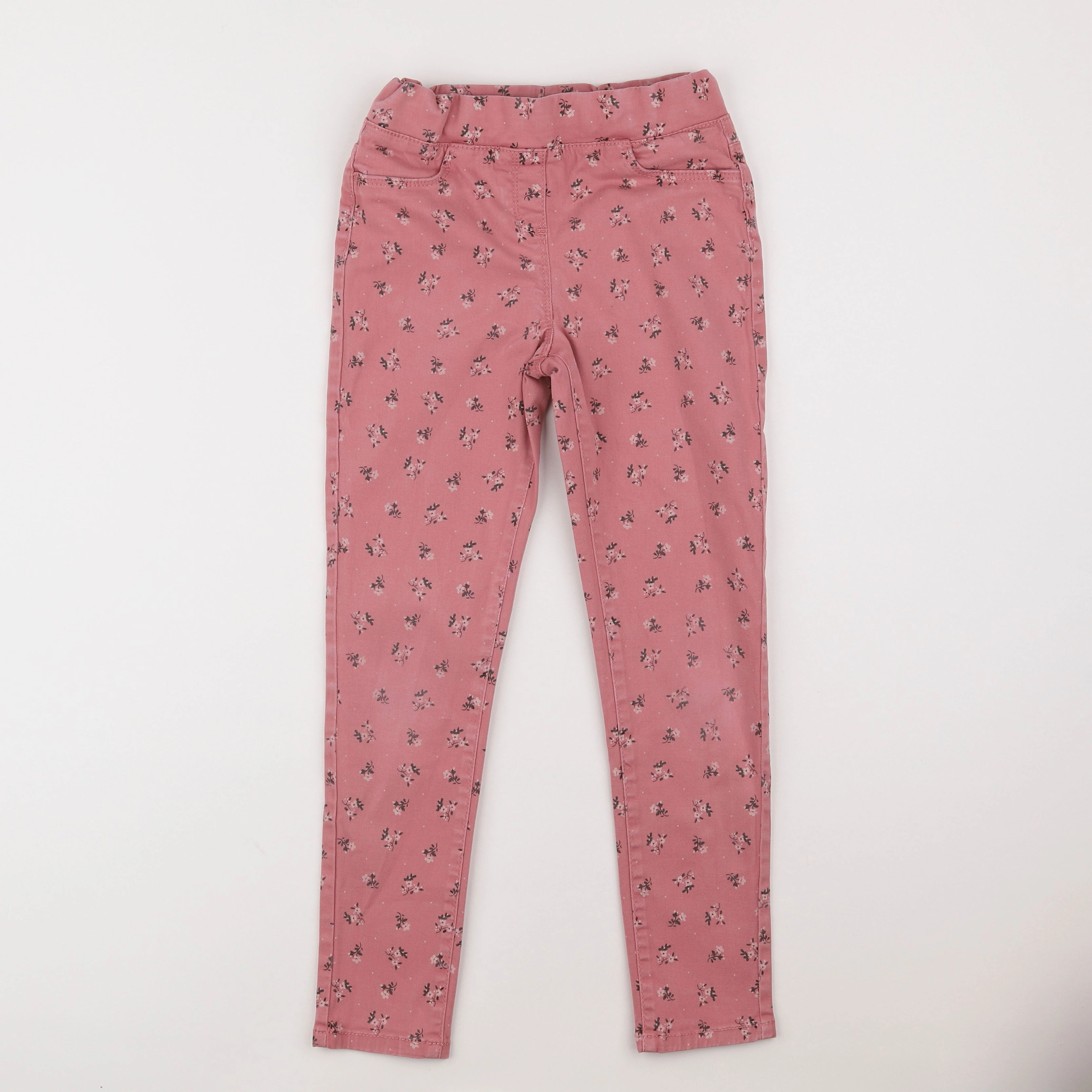 Vertbaudet - jegging rose - 9 ans