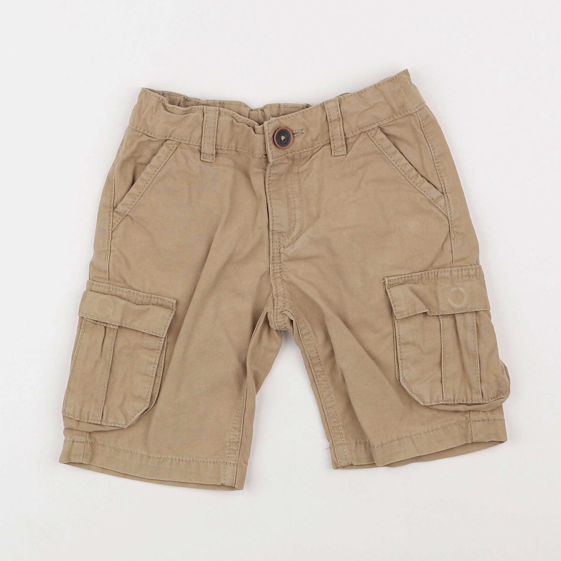 Vertbaudet - short marron - 4 ans