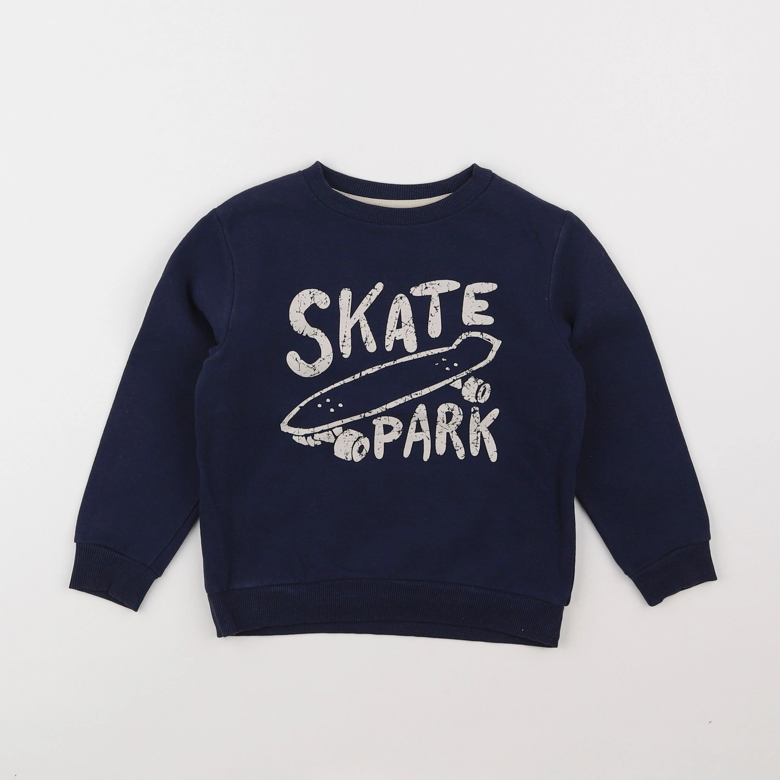 Vertbaudet - sweat bleu - 5 ans