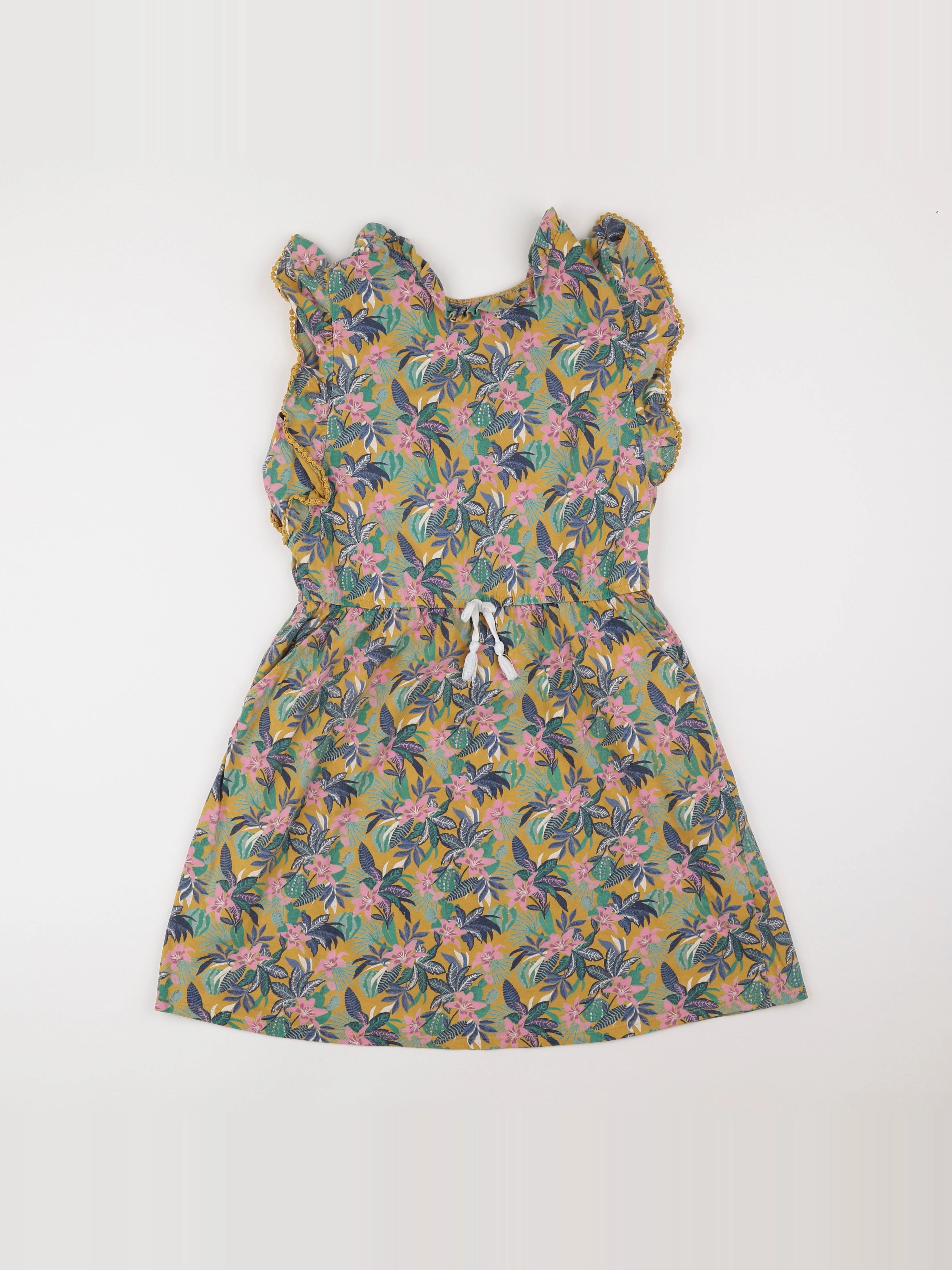 Vertbaudet - robe jaune - 13/14 ans