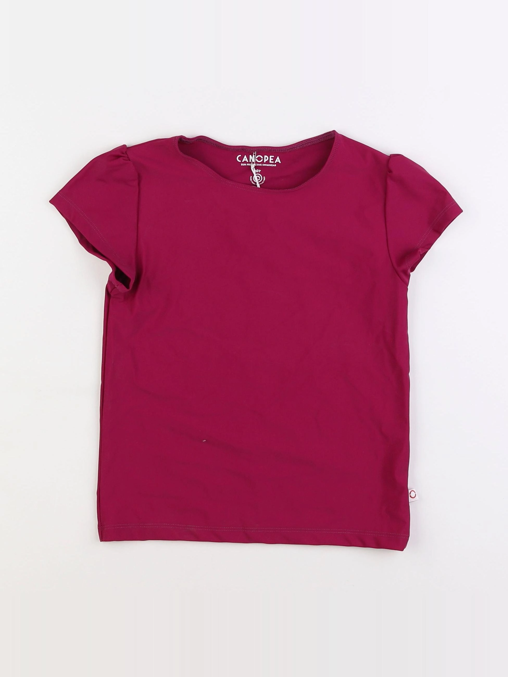 Canopea - tee-shirt de bain rose - 10 ans
