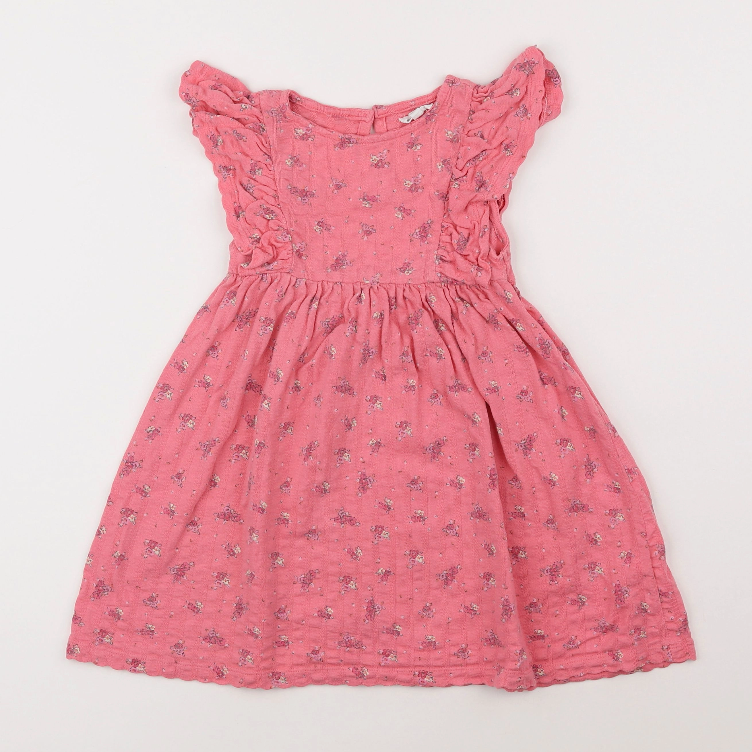 Vertbaudet - robe rose - 4 ans