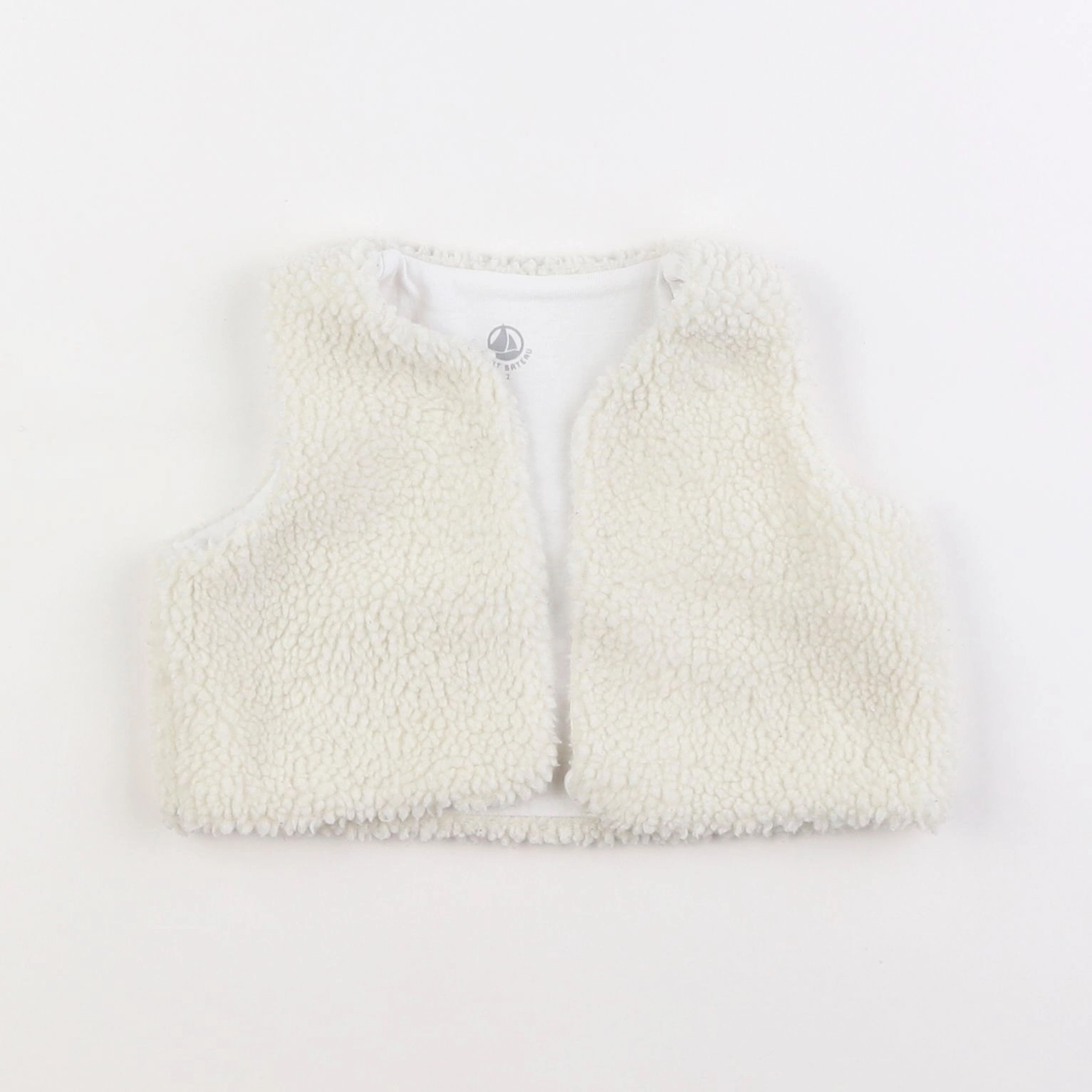 Petit Bateau - gilet beige - 2 ans