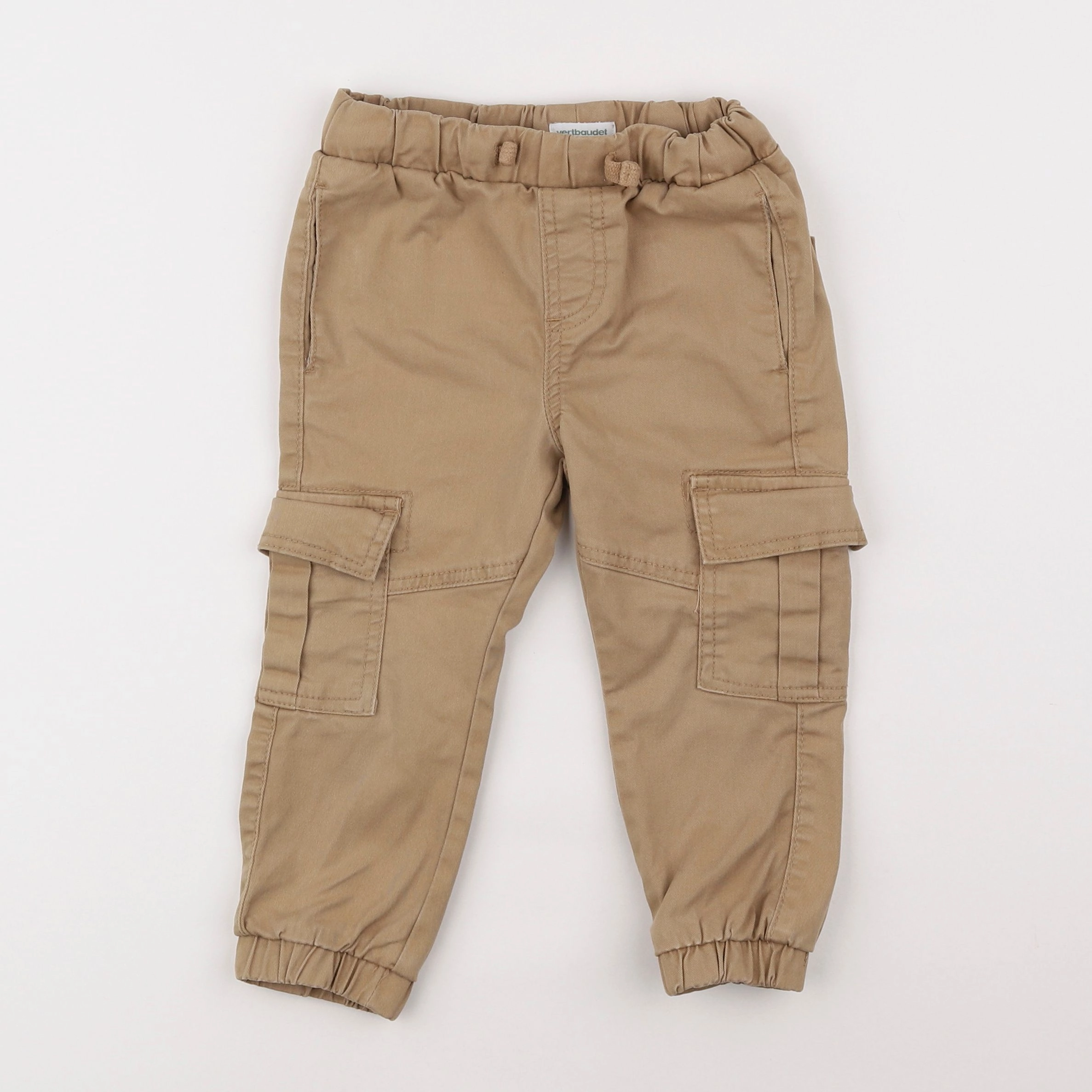 Vertbaudet - pantalon marron - 3 ans