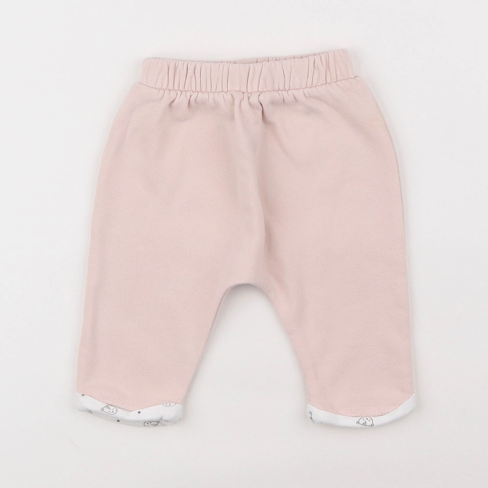 Vertbaudet - pantalon rose - 0/3 mois