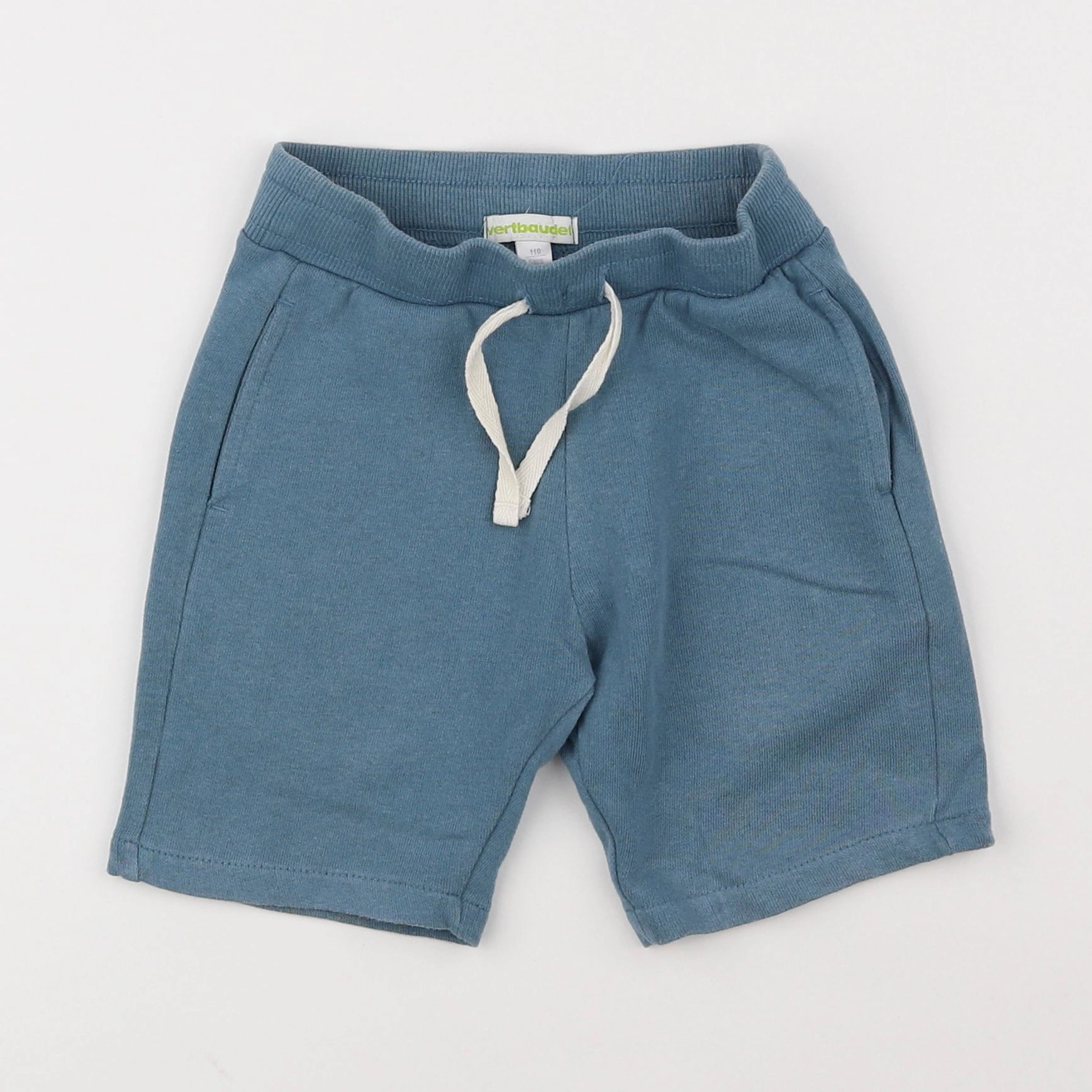 Vertbaudet - short coton bleu - 5 ans