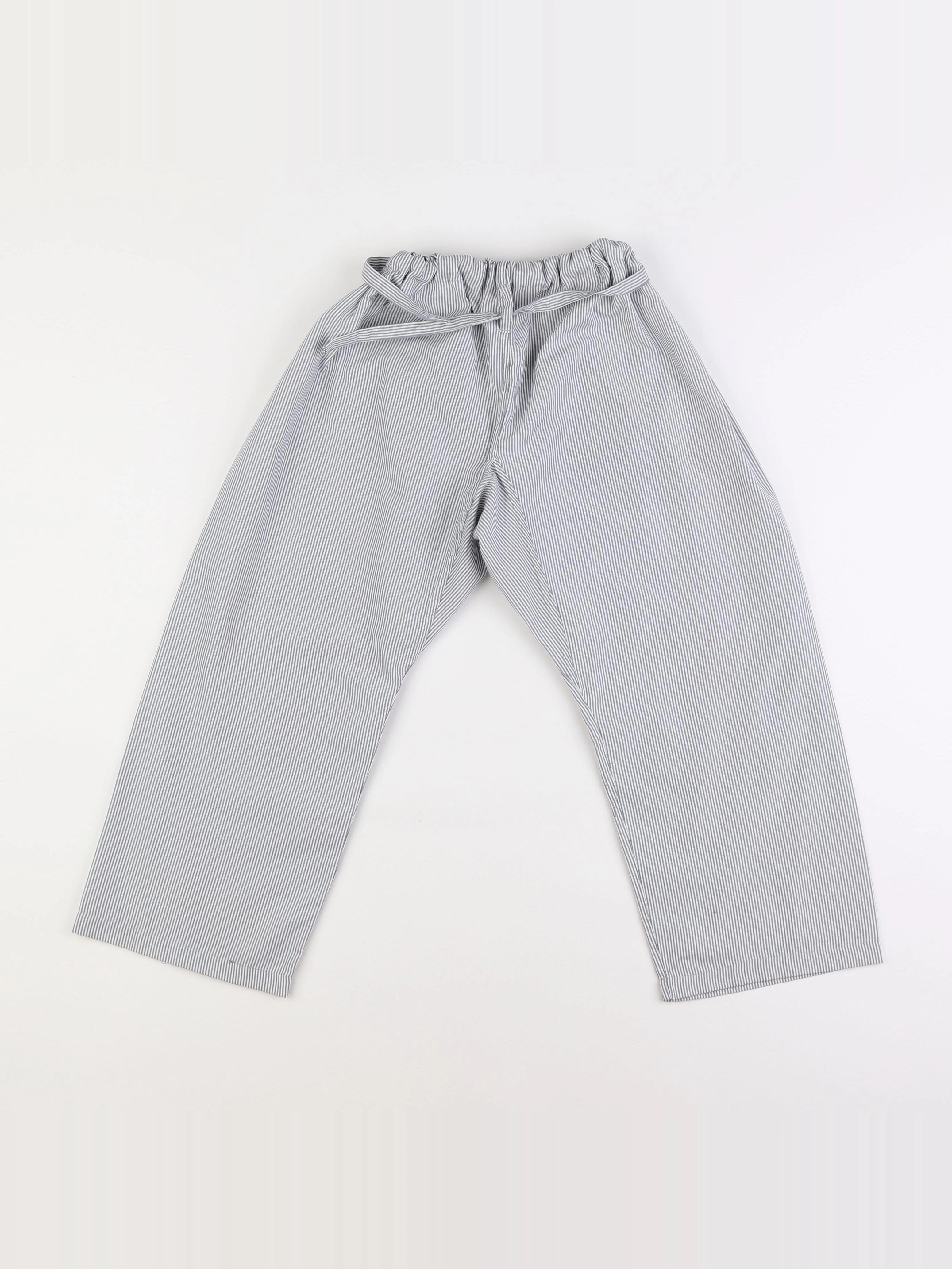 Wowo - pantalon gris - 8 ans