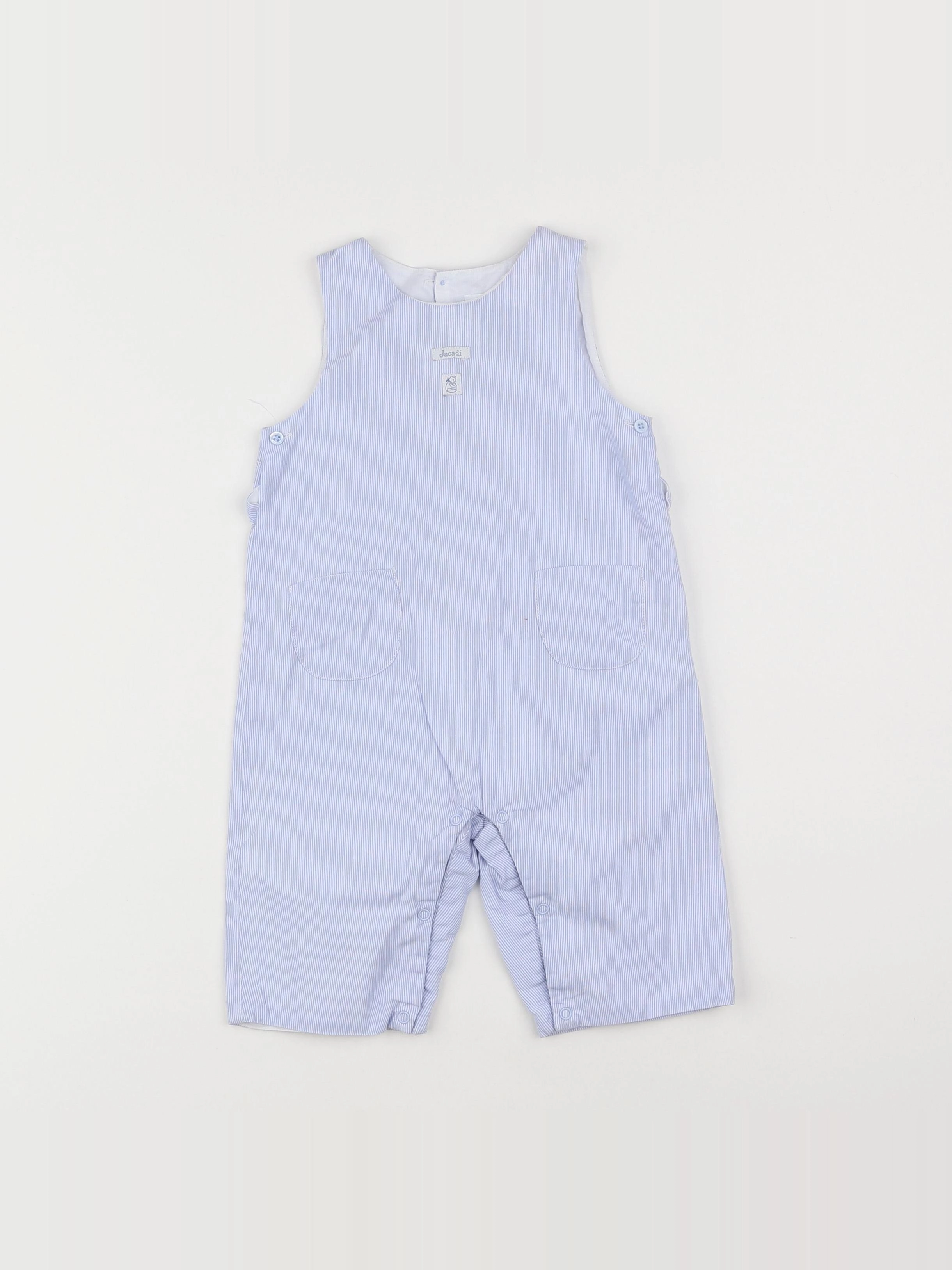 Jacadi - salopette bleu - 6 mois