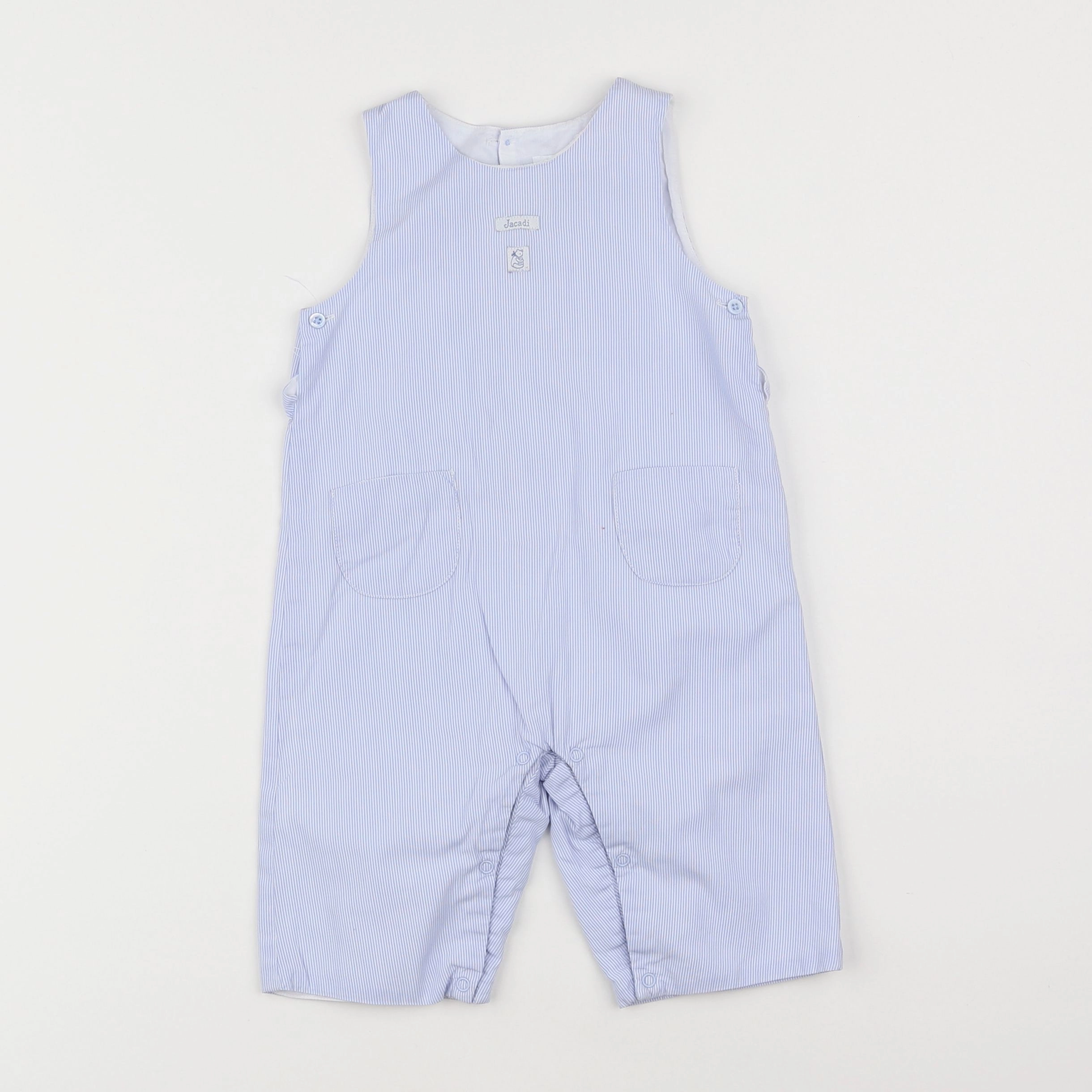 Jacadi - salopette bleu - 6 mois