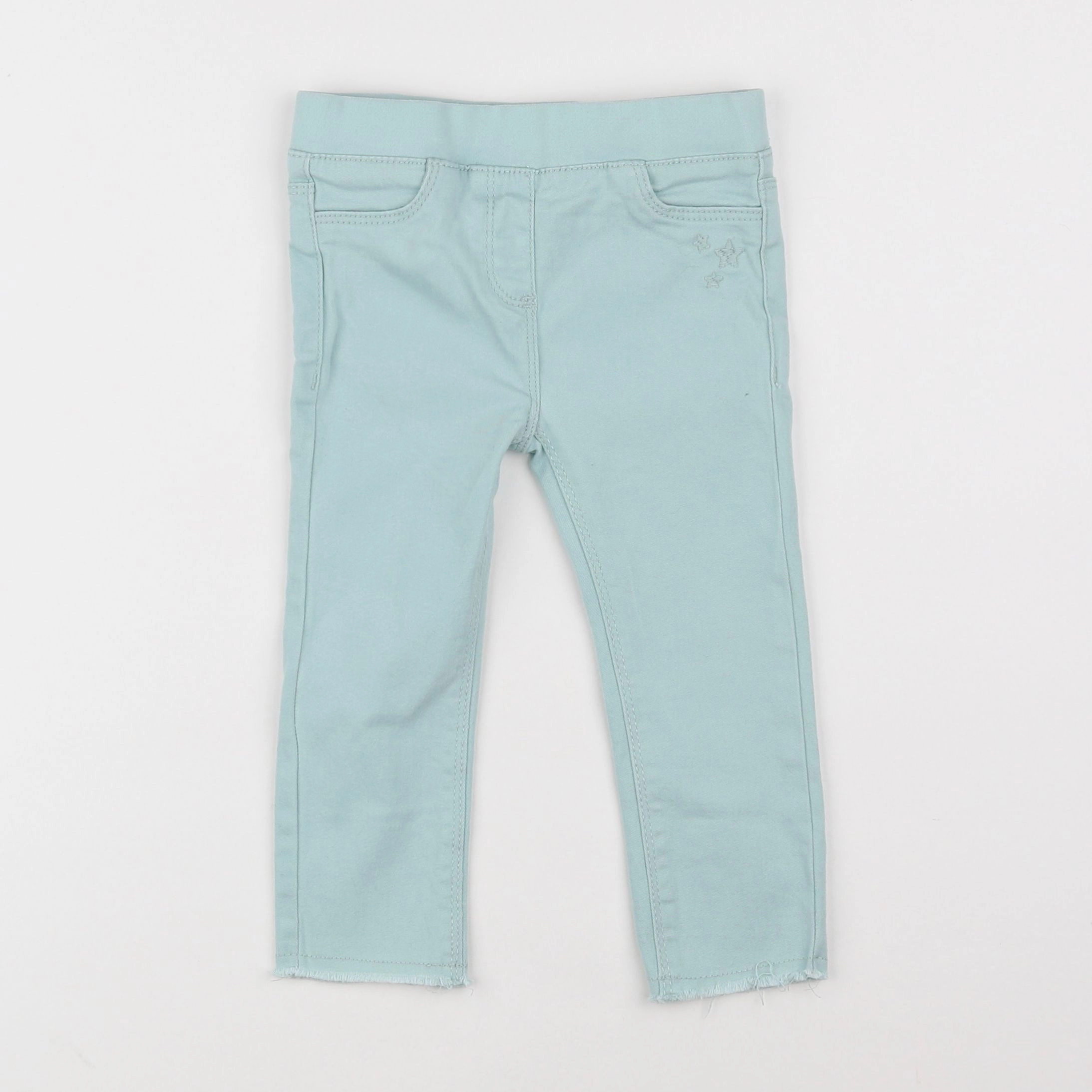 Vertbaudet - jegging bleu - 2 ans