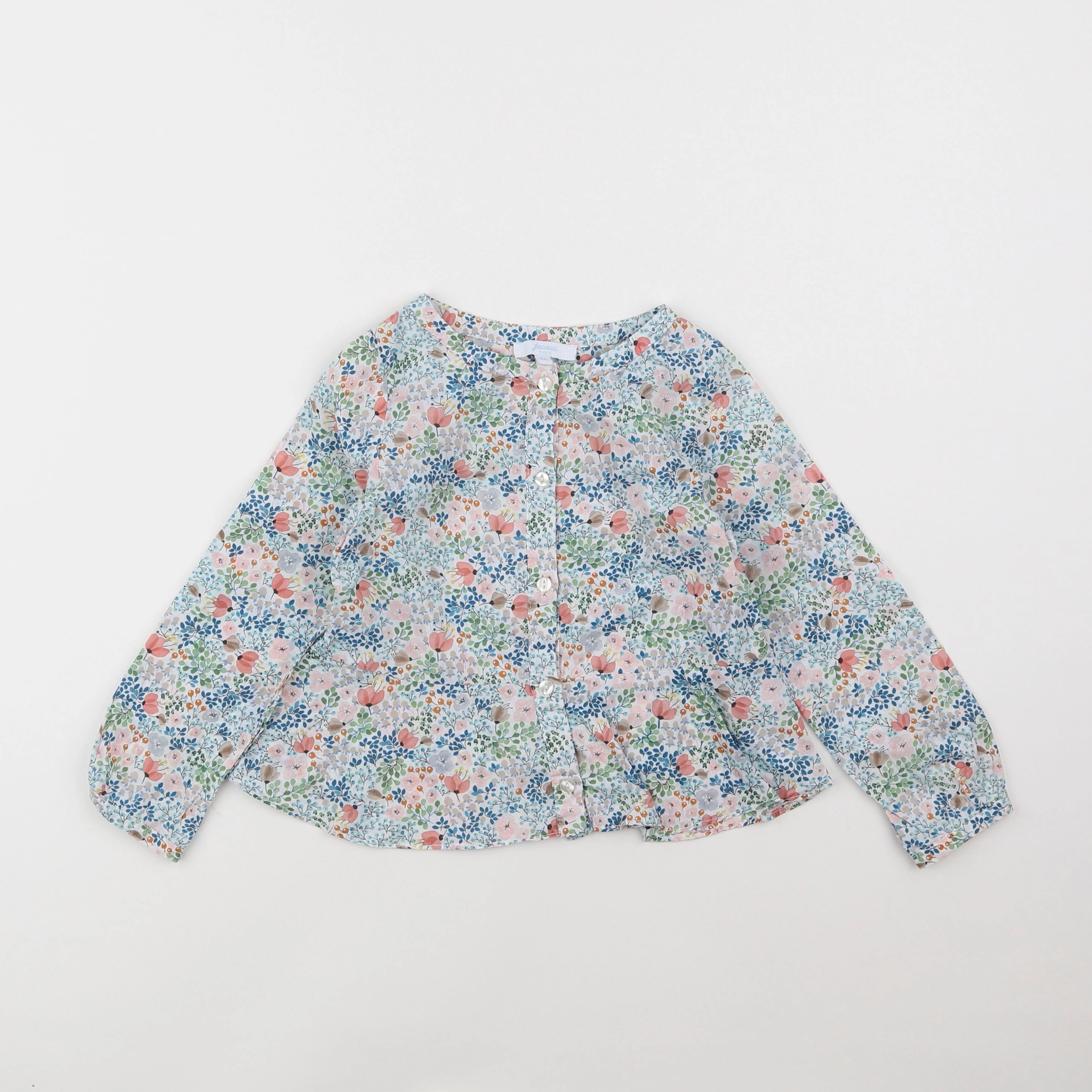 Jacadi - blouse liberty multicolore - 4 ans