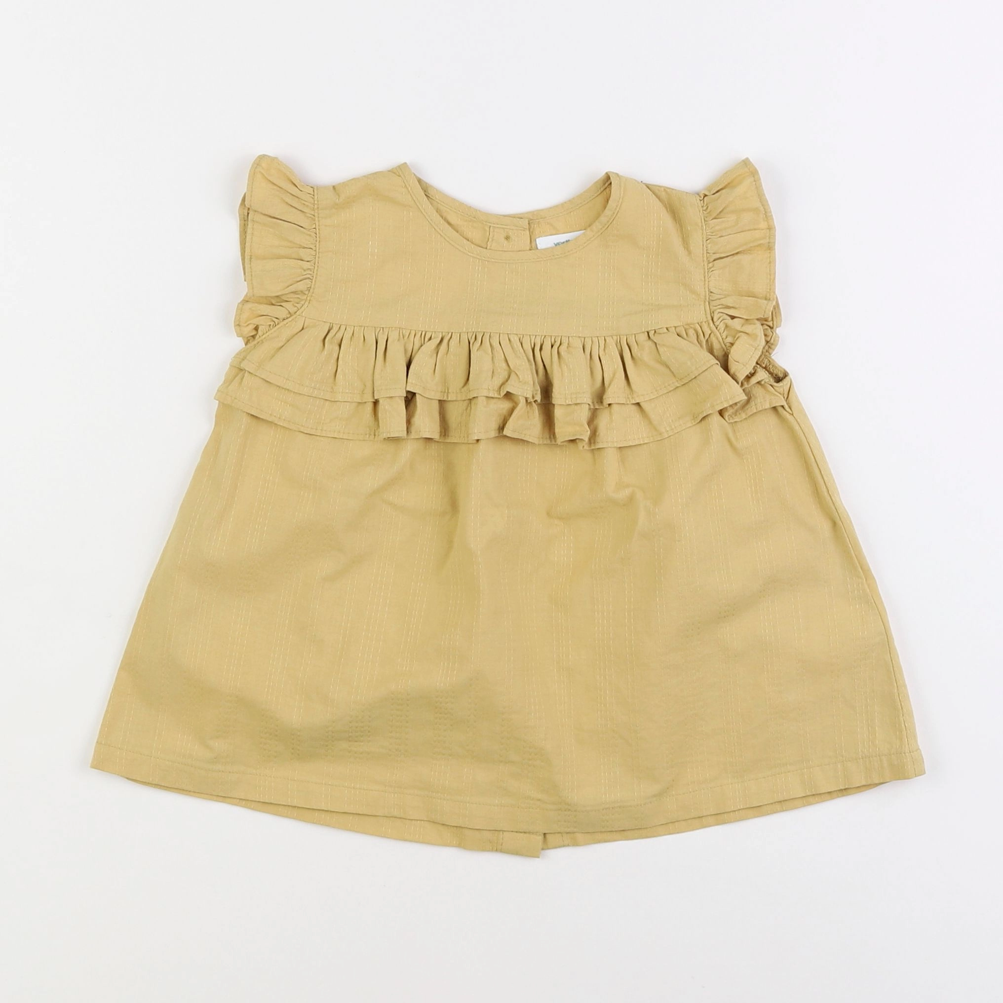 Vertbaudet - blouse jaune - 3 ans