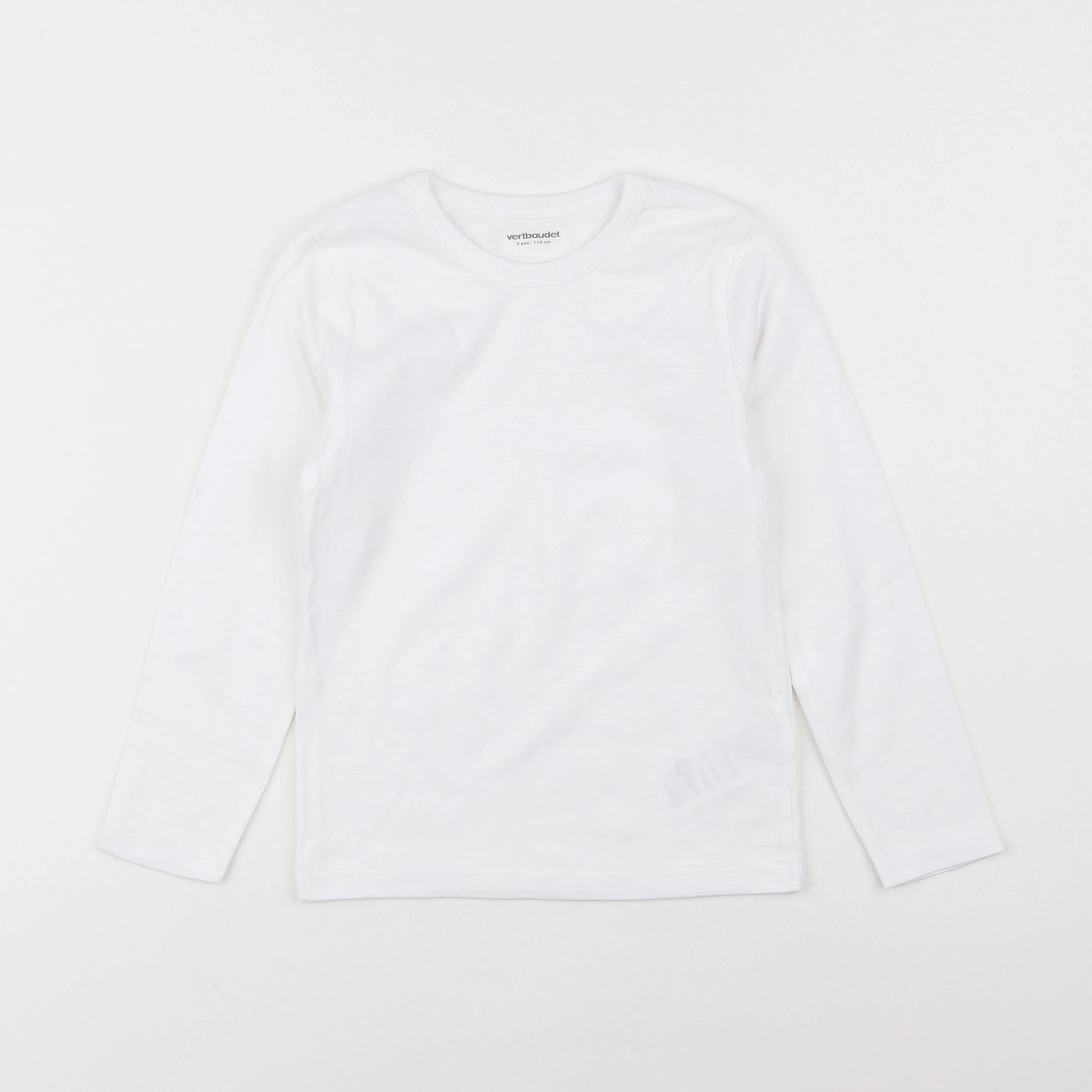 Vertbaudet - maillot de corps blanc - 5 ans