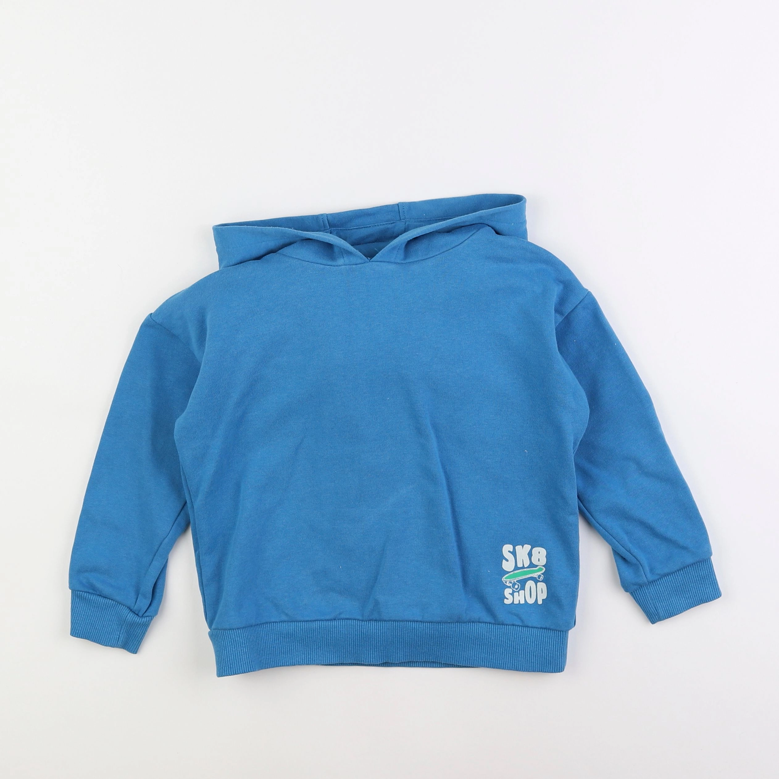 Vertbaudet - sweat bleu - 4 ans