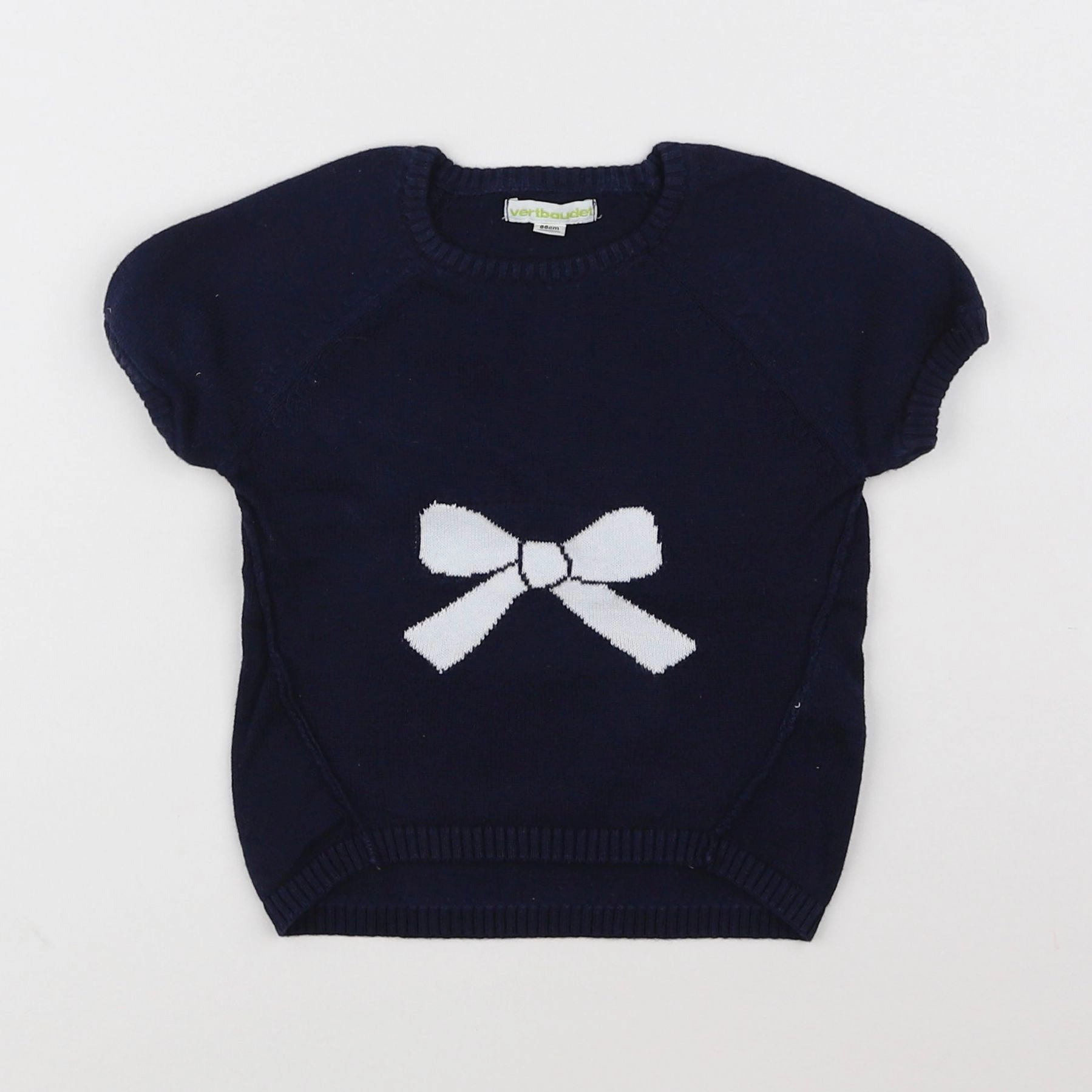 Vertbaudet - pull bleu - 2 ans