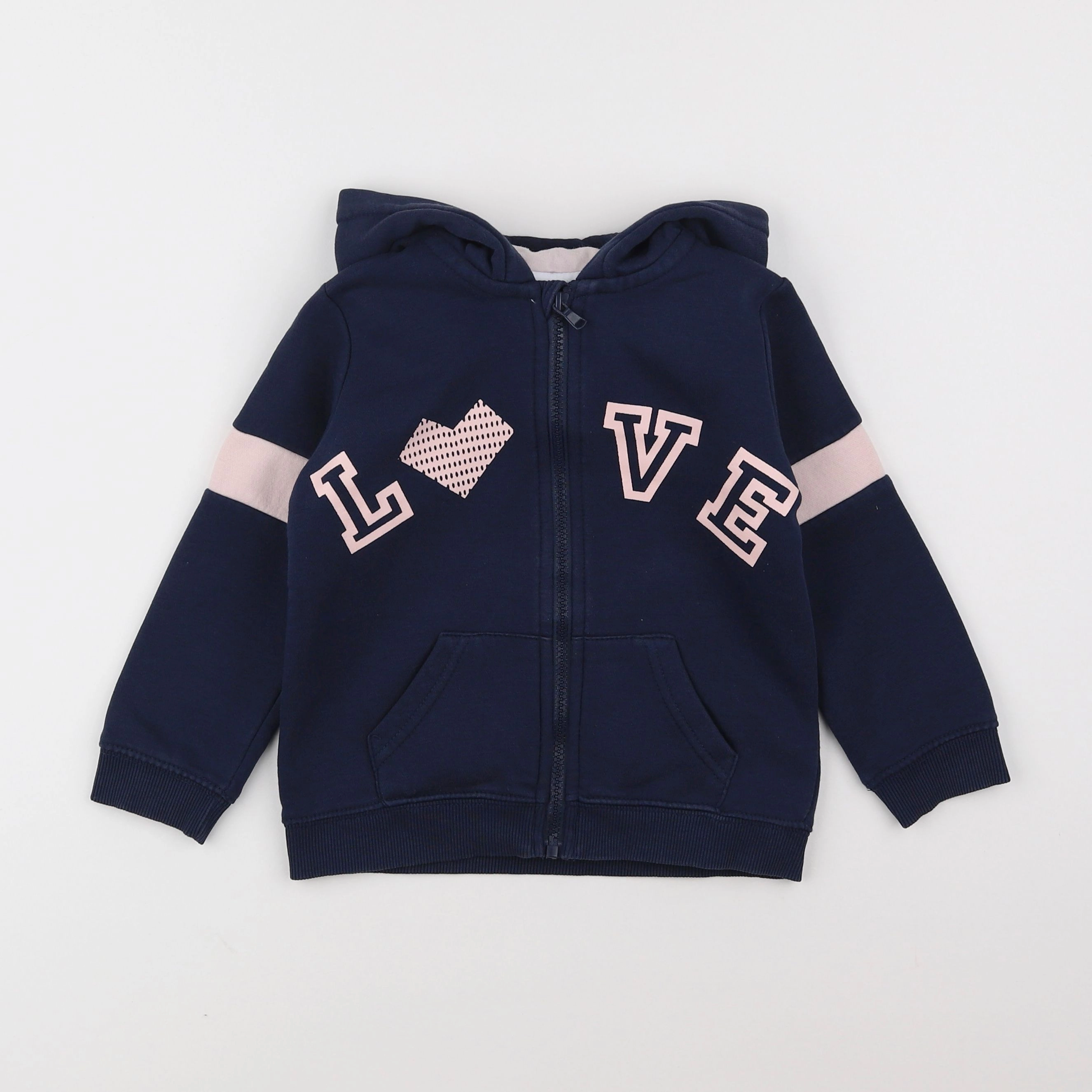 Vertbaudet - sweat bleu - 5 ans