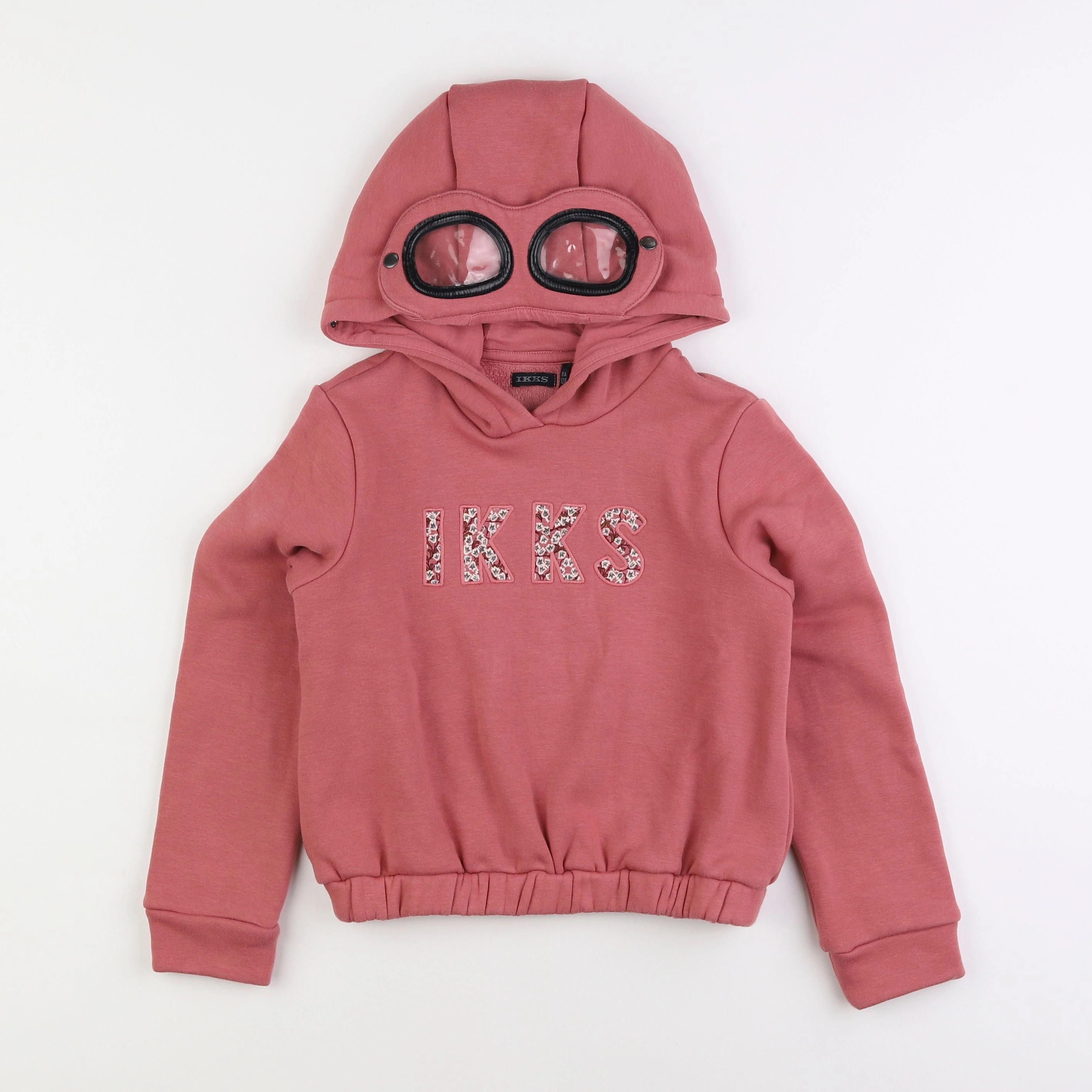 IKKS - sweat rose - 8 ans