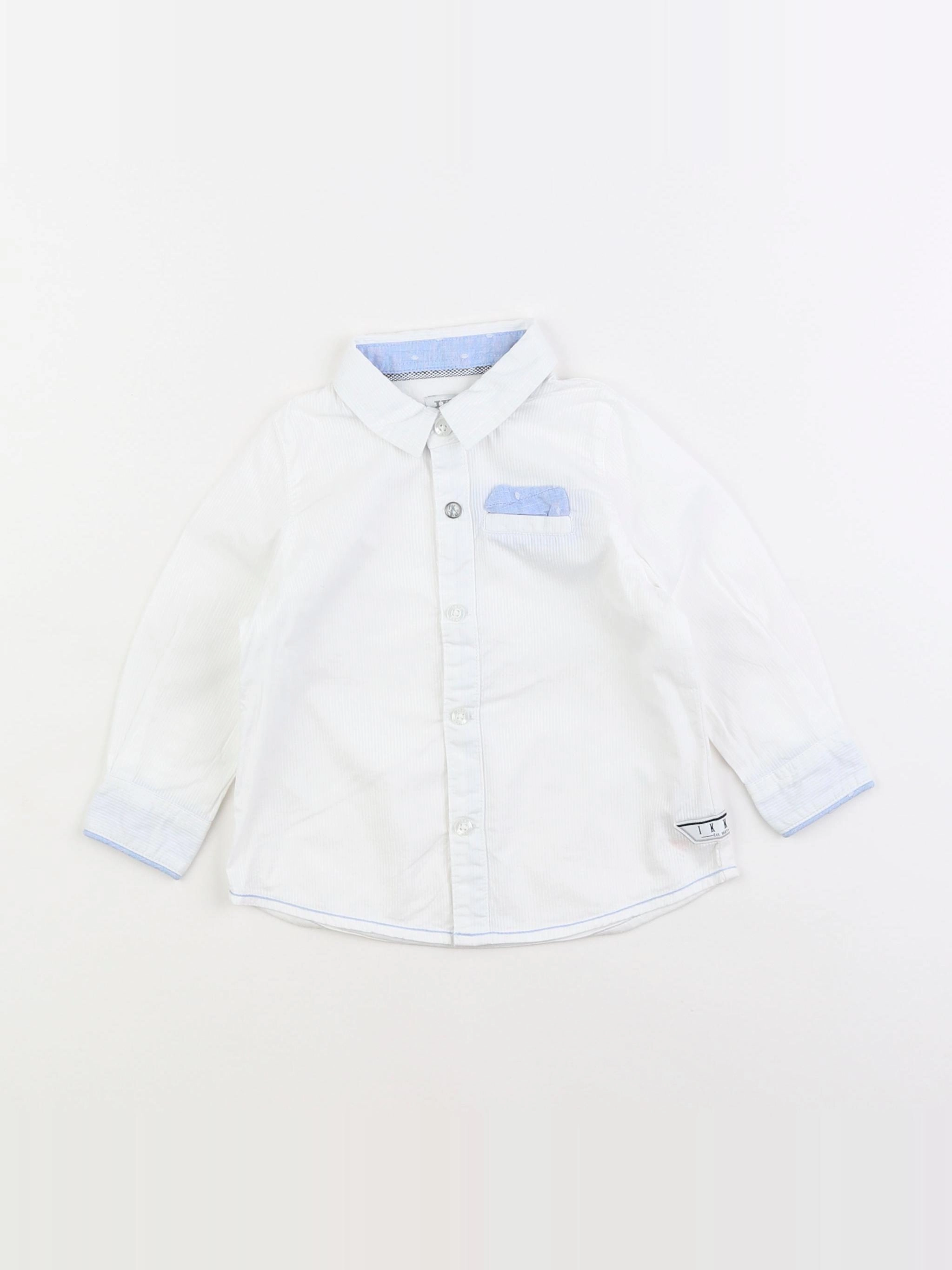 IKKS - chemise blanc - 12 mois