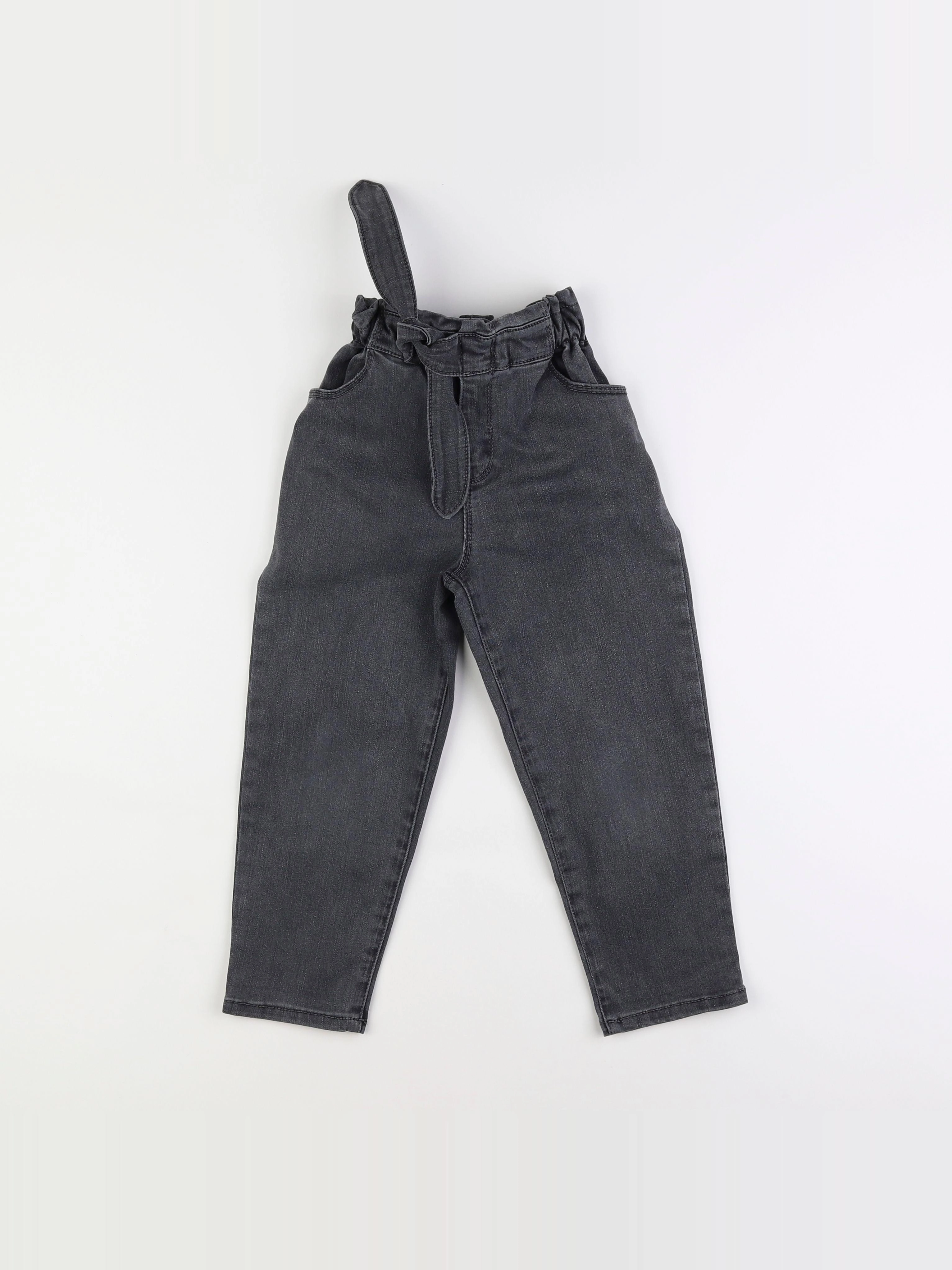 IKKS - jean noir - 7 ans