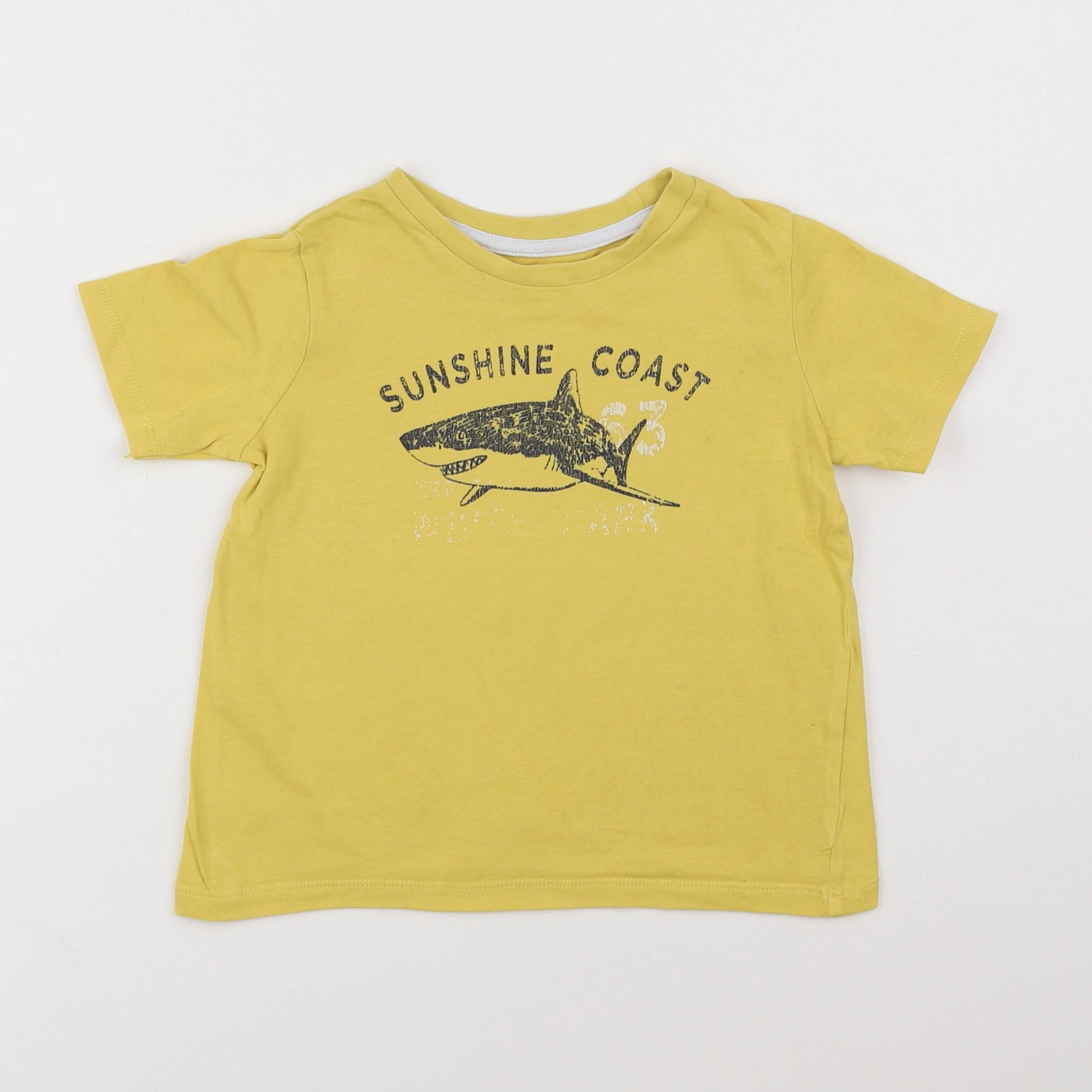 Vertbaudet - tee-shirt jaune - 3 ans