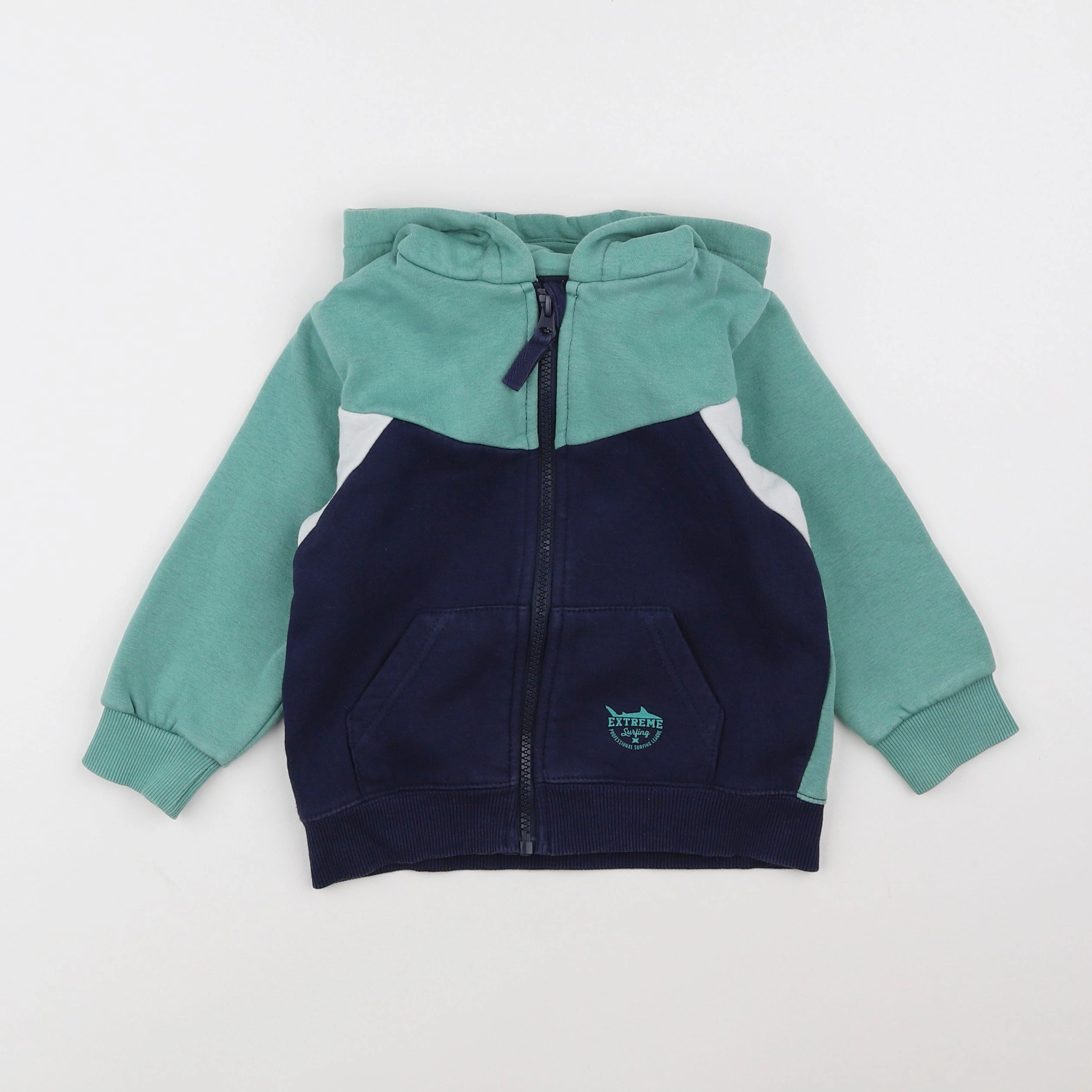 Vertbaudet - sweat bleu - 3 ans