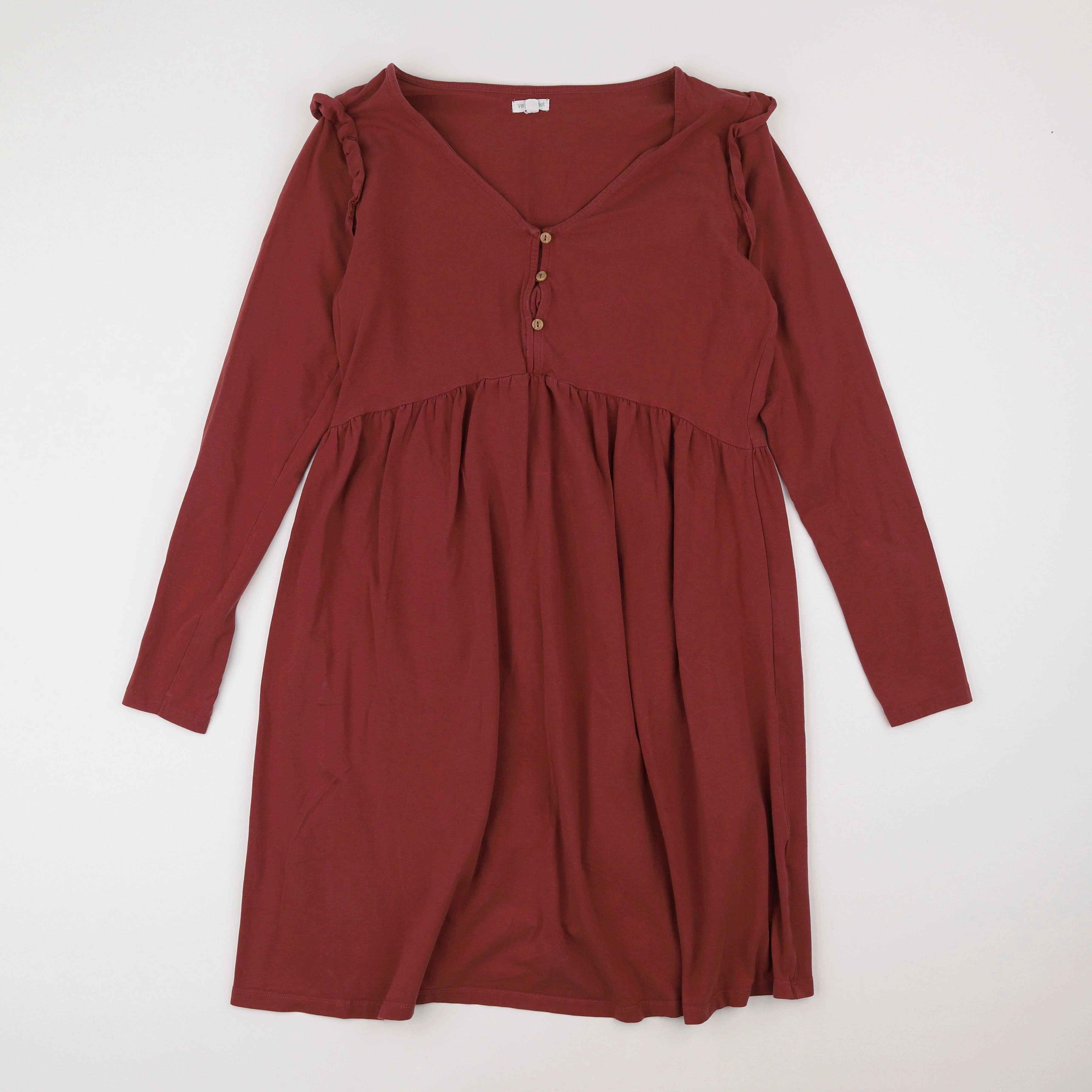 Vertbaudet - robe grossesse marron - 42 à 44