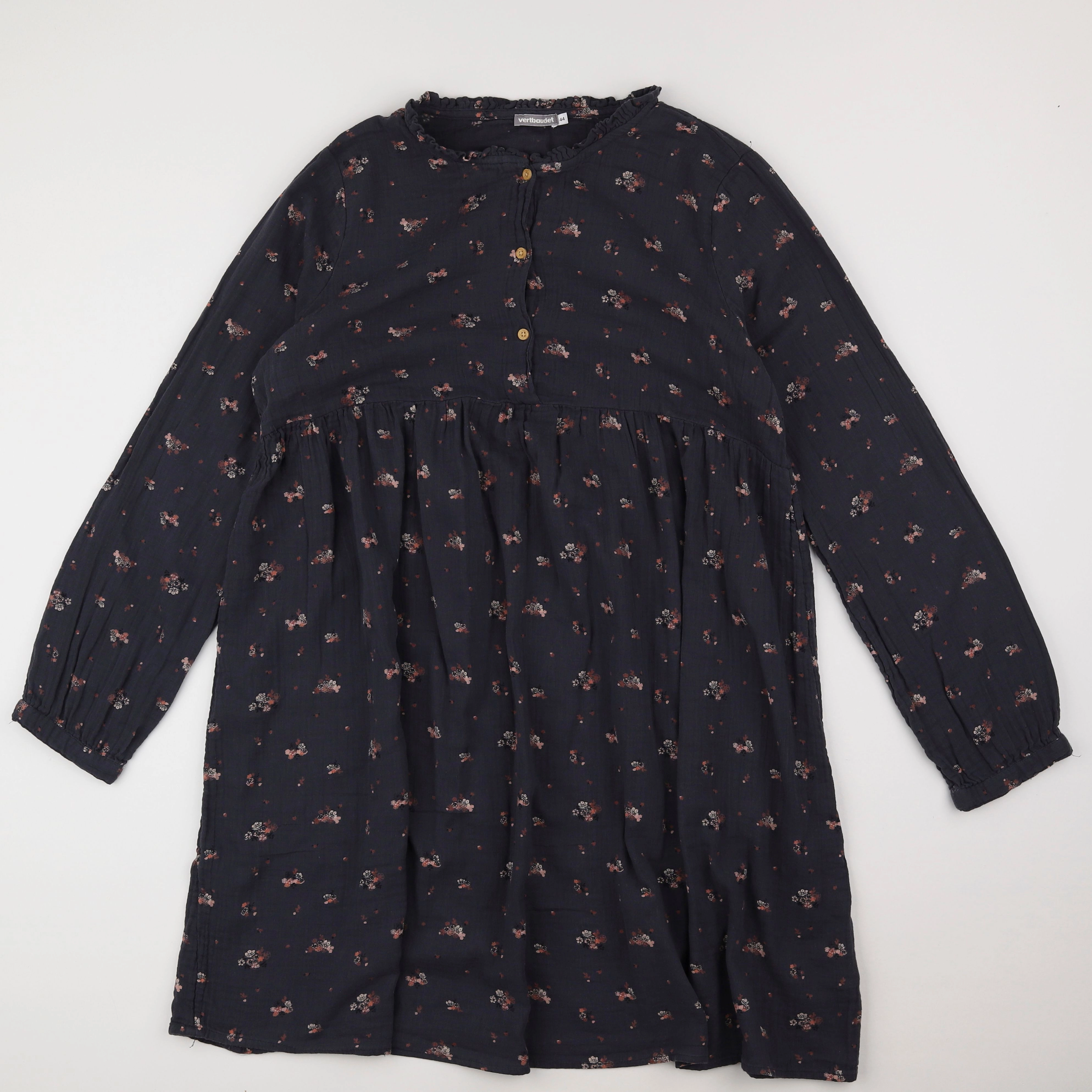 Vertbaudet - robe grossesse bleu - 44