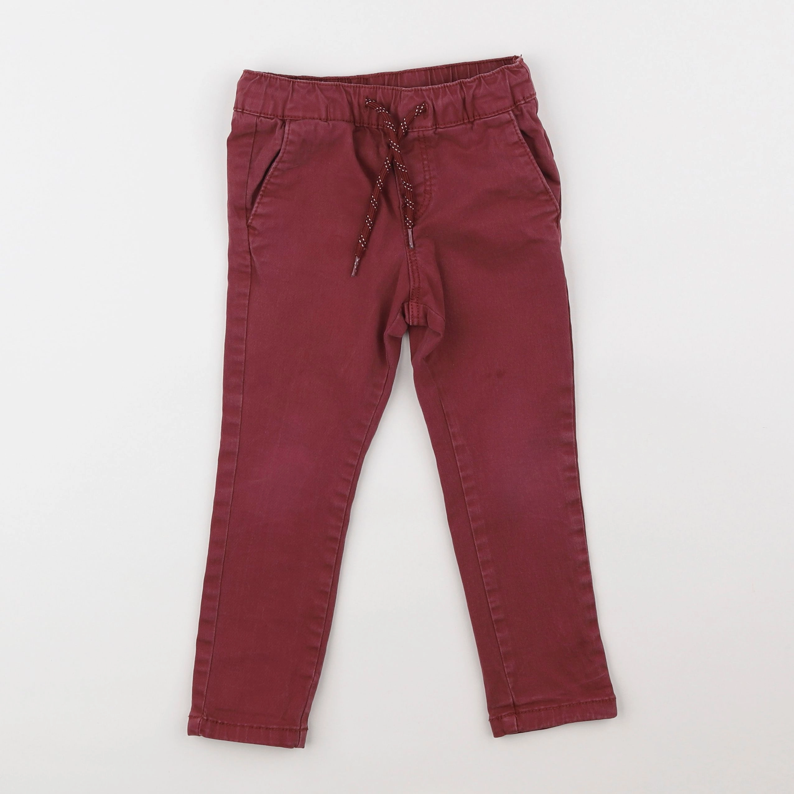 Tape à l'oeil - pantalon rouge - 2/3 ans