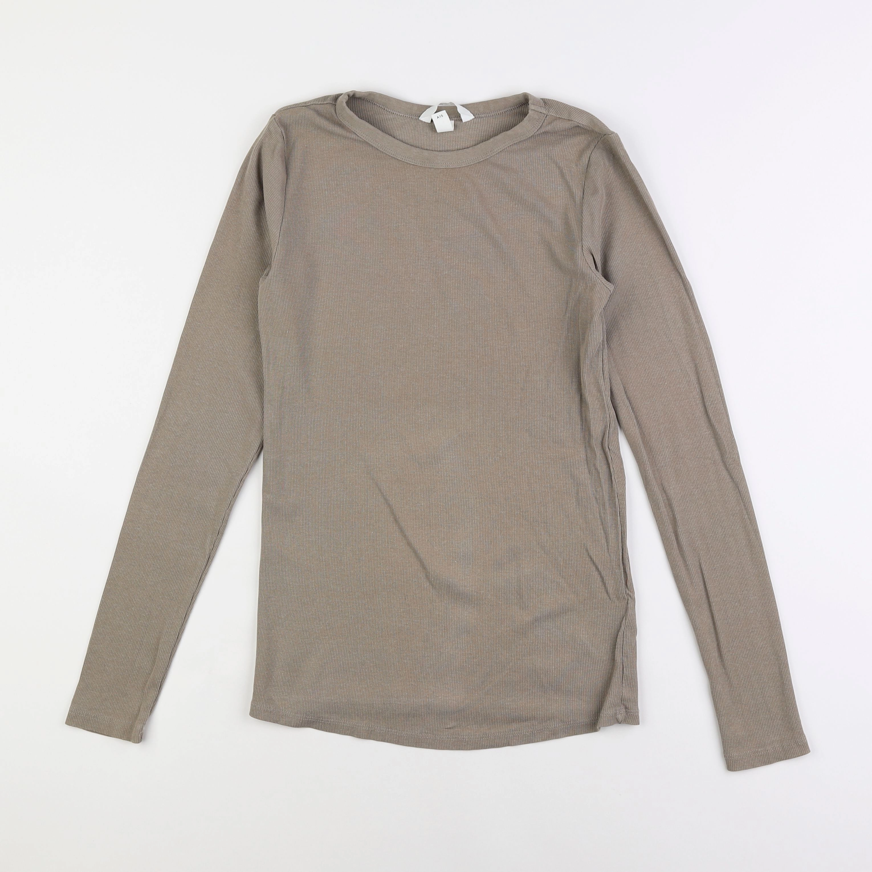 H&M - tee-shirt grossesse marron - 36 à 38