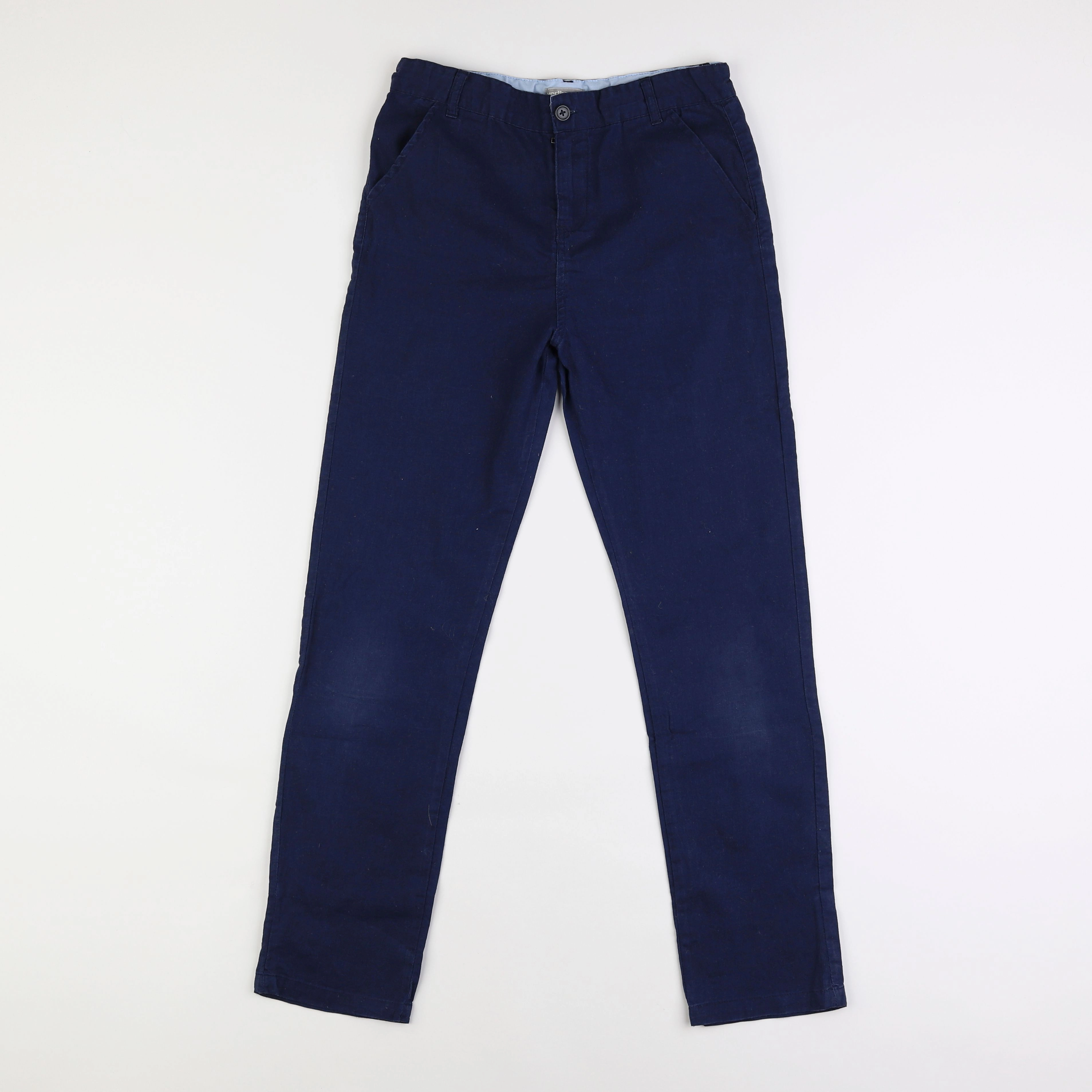 Vertbaudet - pantalon bleu - 12 ans