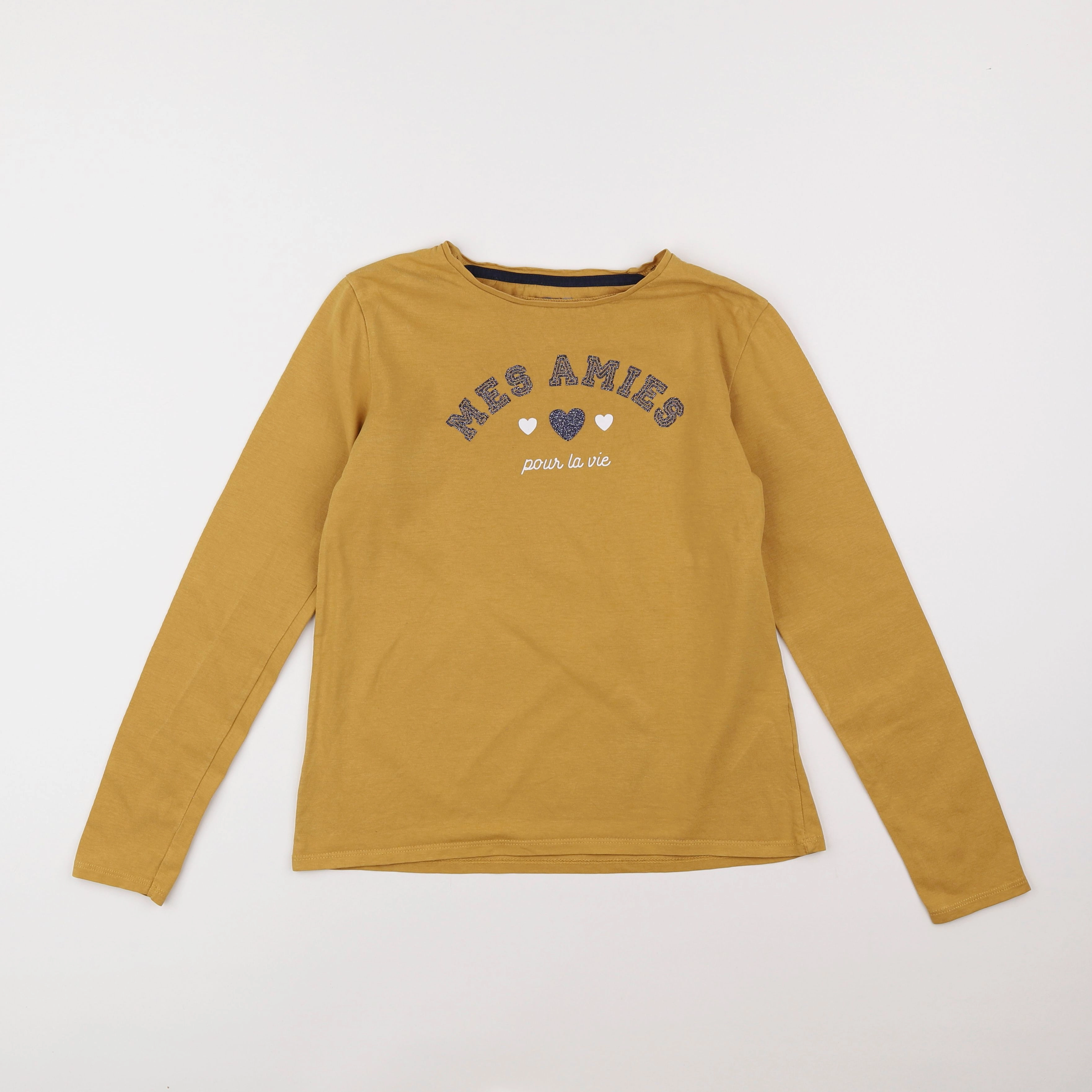 Vertbaudet - tee-shirt jaune - 12 ans