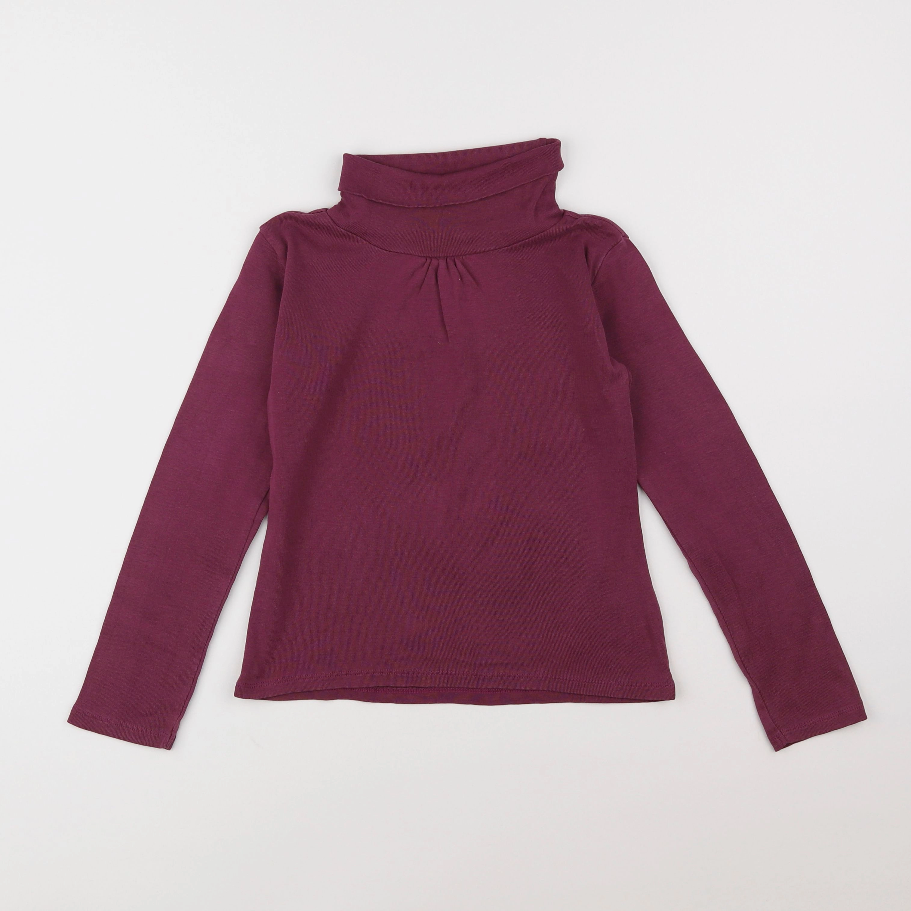 Vertbaudet - sous-pull violet - 8 ans