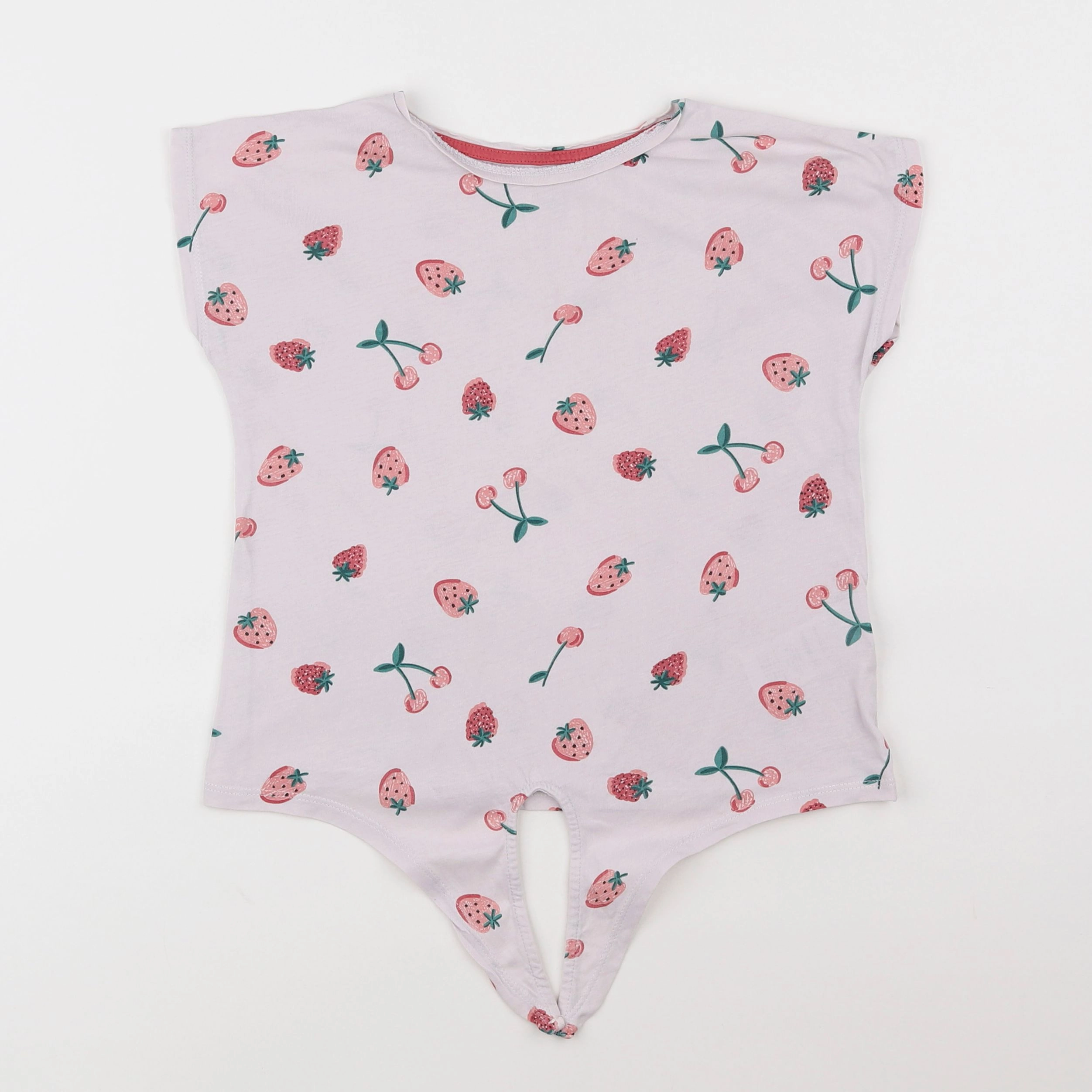 Vertbaudet - tee-shirt rose - 8 ans