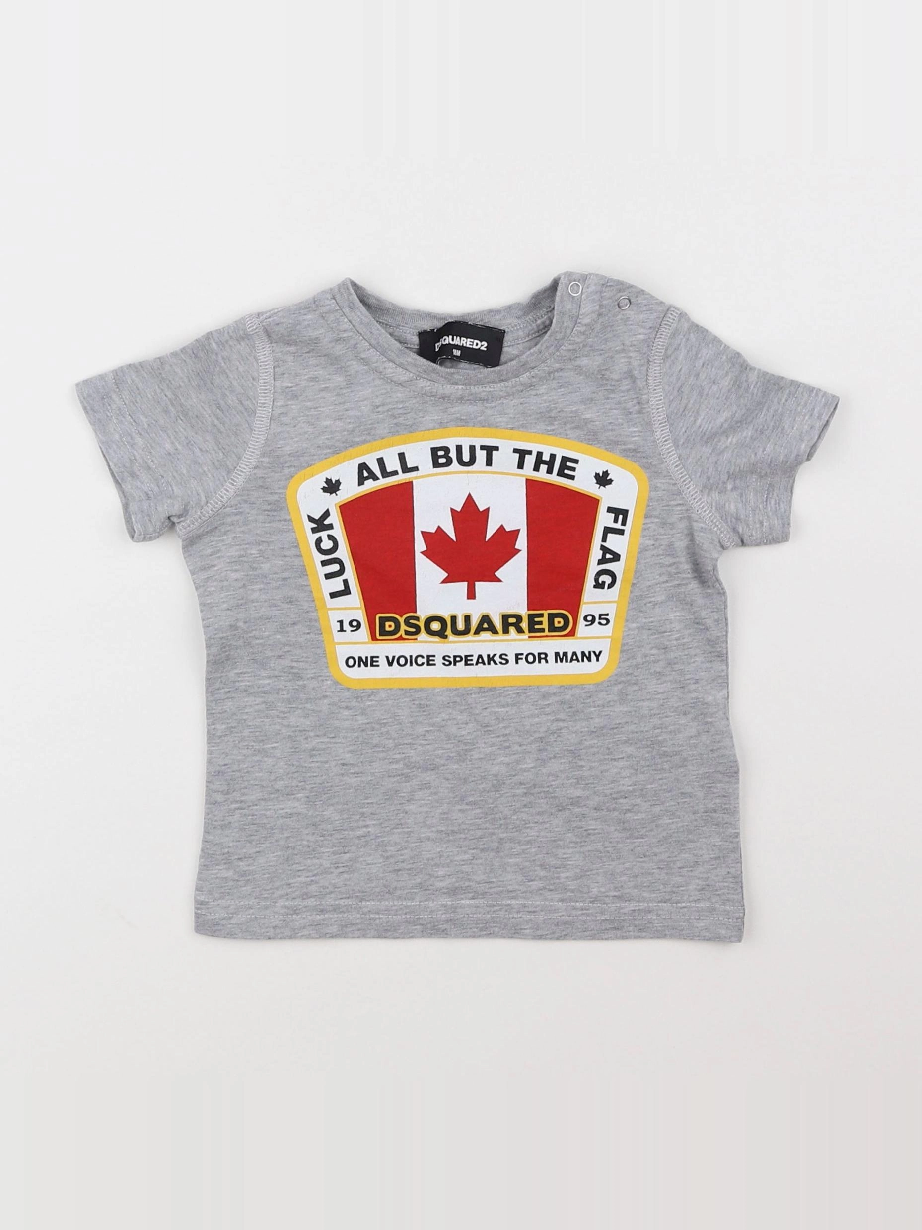 Dsquared2 - tee-shirt gris - 18 mois