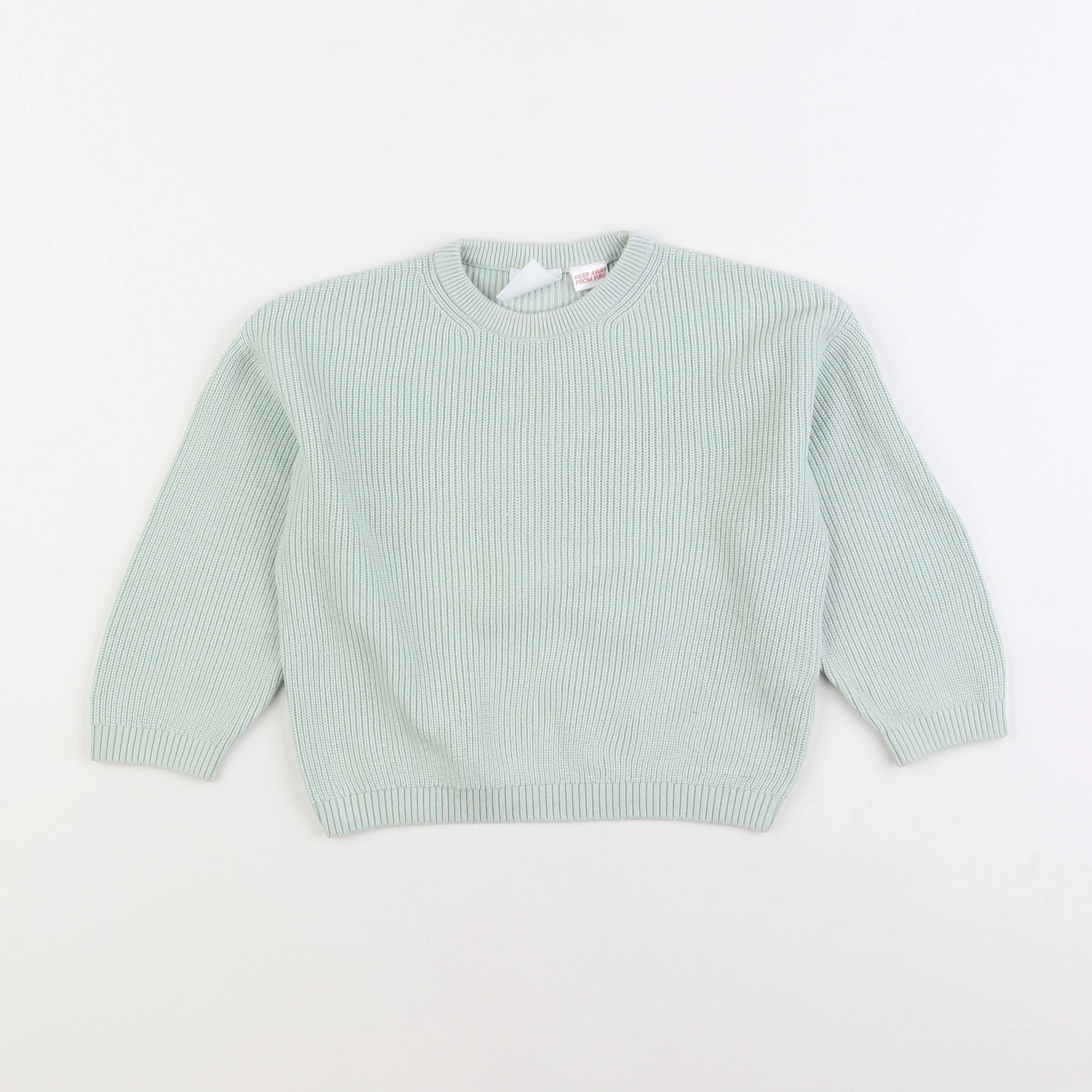 Zara - pull vert - 18 mois à 2 ans