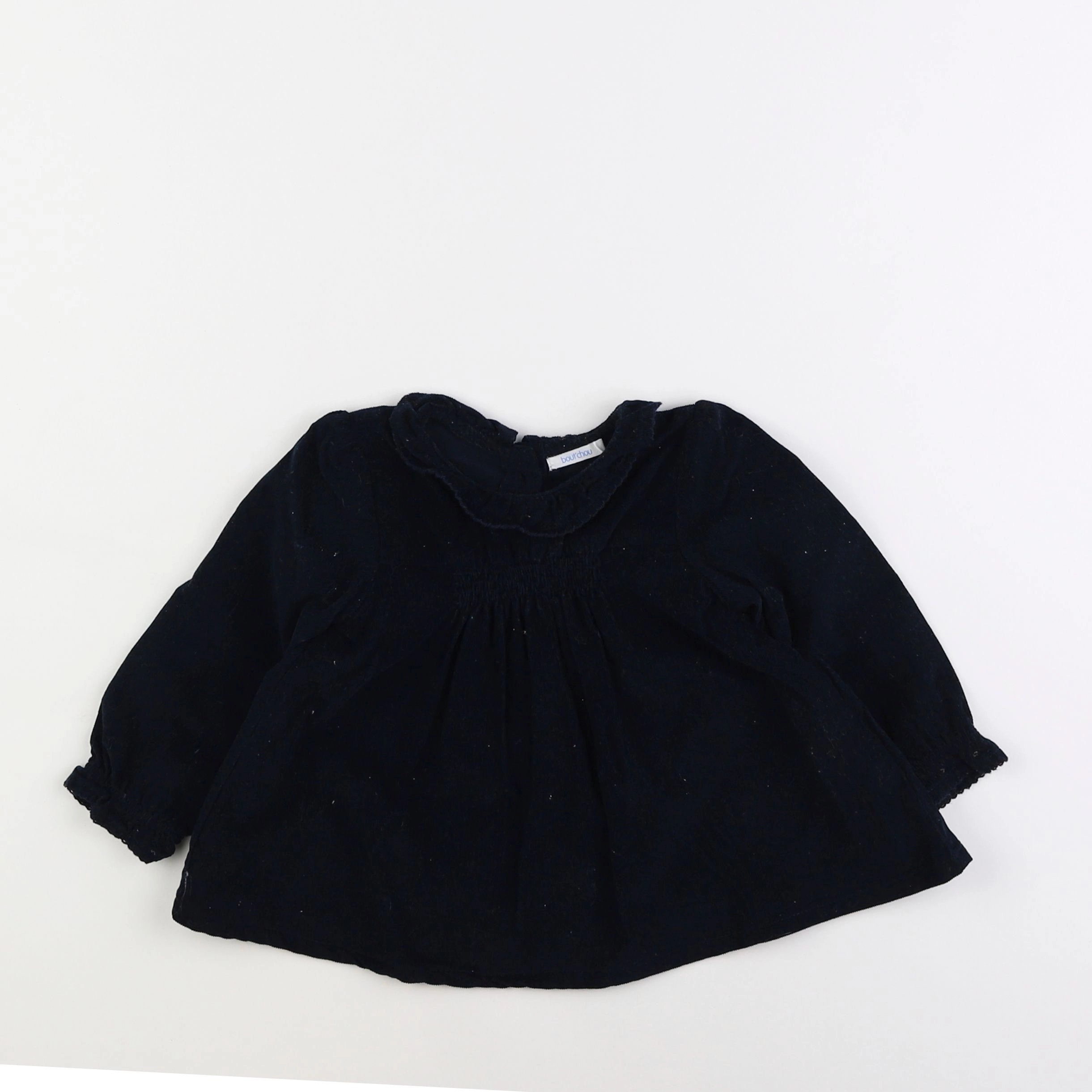 Boutchou - blouse bleu - 2 ans