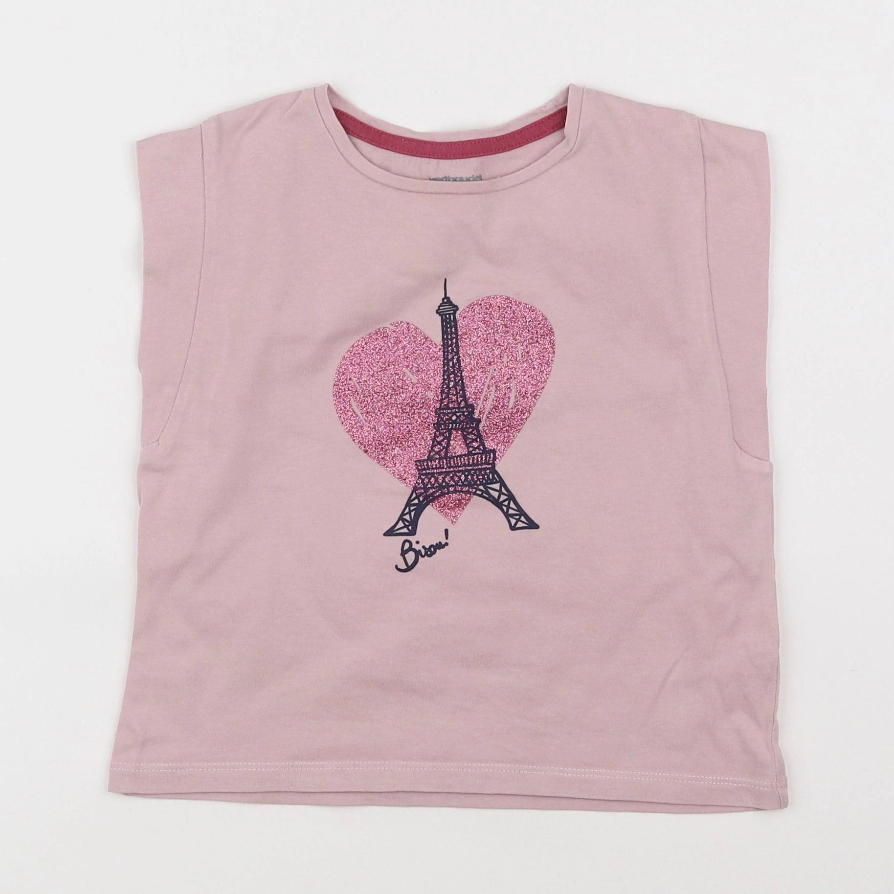 Vertbaudet - tee-shirt rose - 3 ans