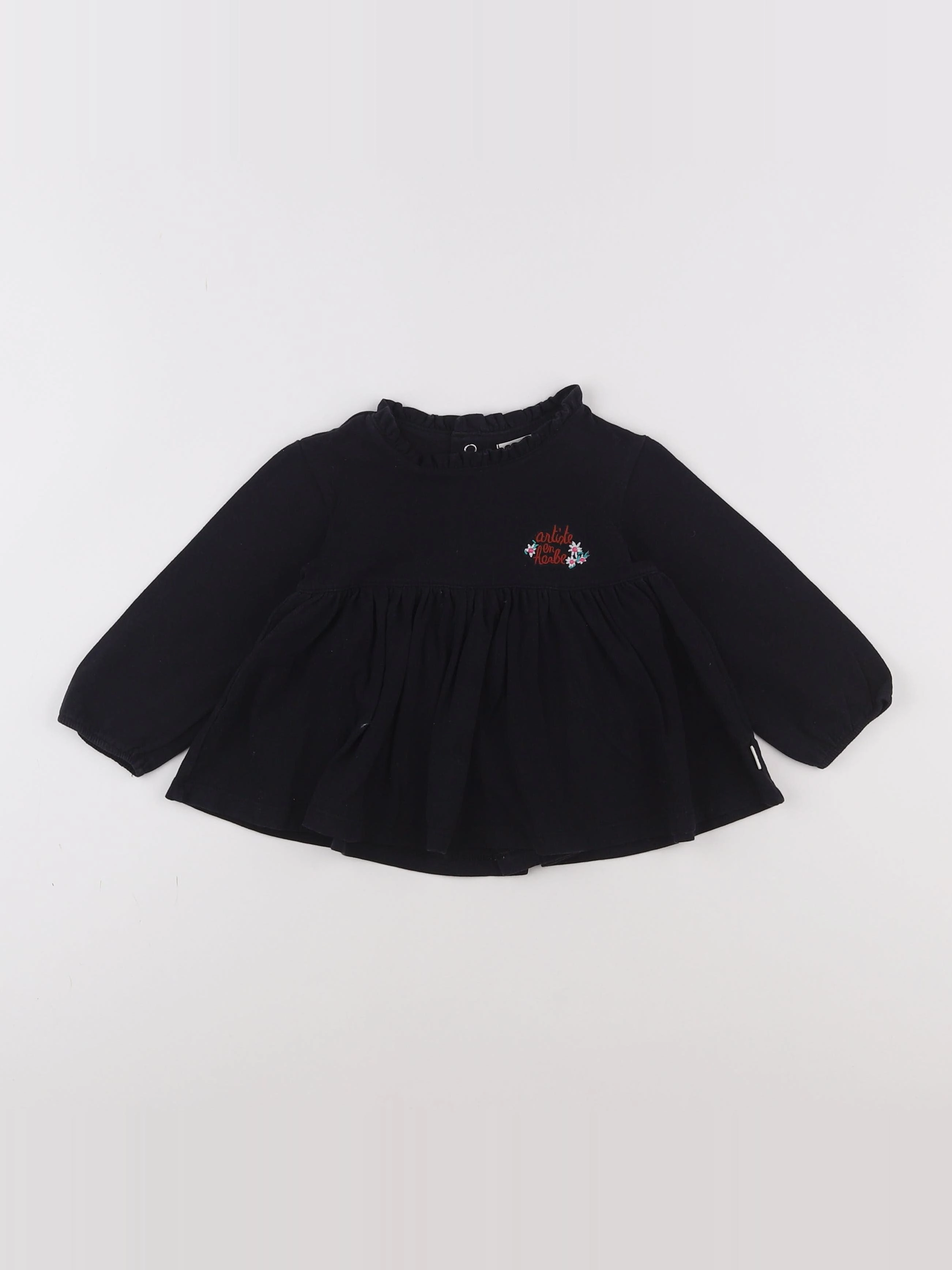 Catimini - blouse bleu - 18 mois