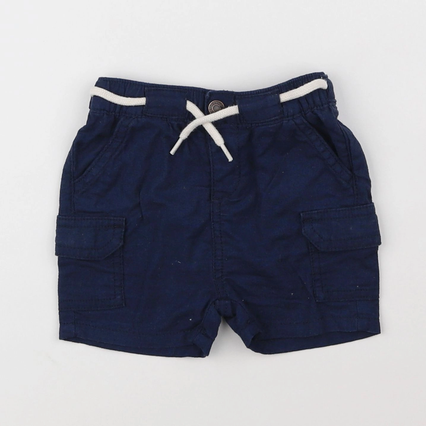 Vertbaudet - short bleu - 9 mois