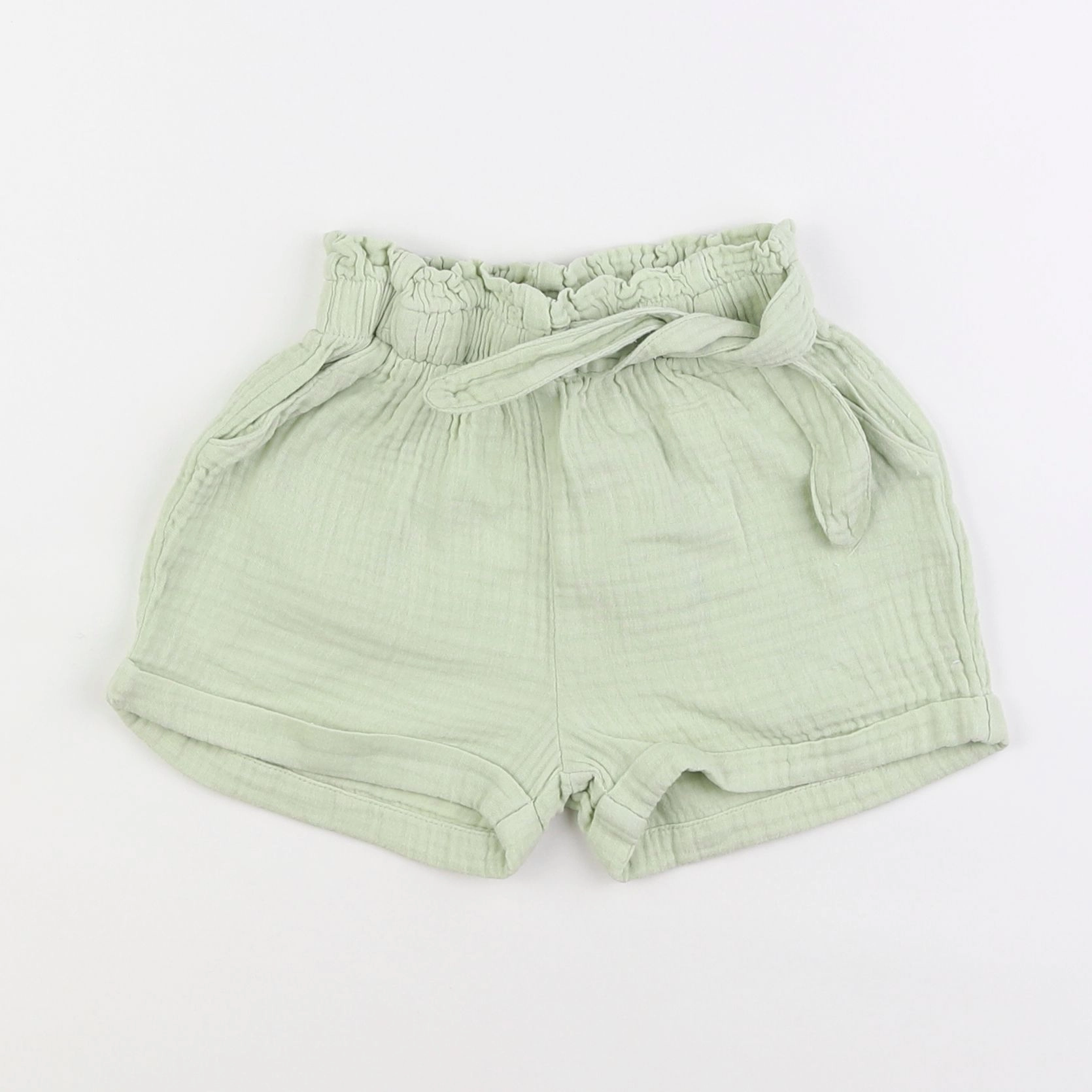 Vertbaudet - short vert - 4 ans