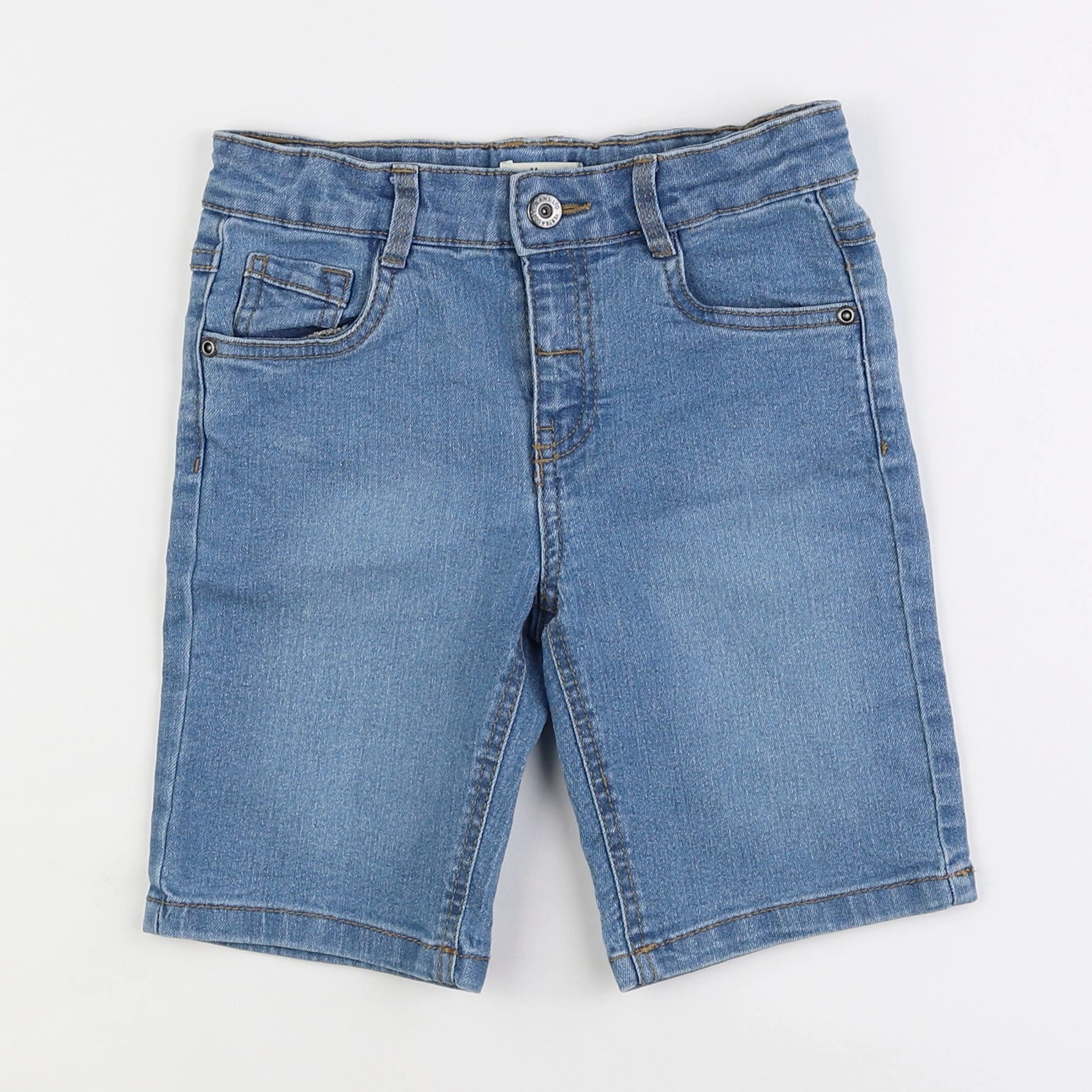 Vertbaudet - short bleu - 7 ans