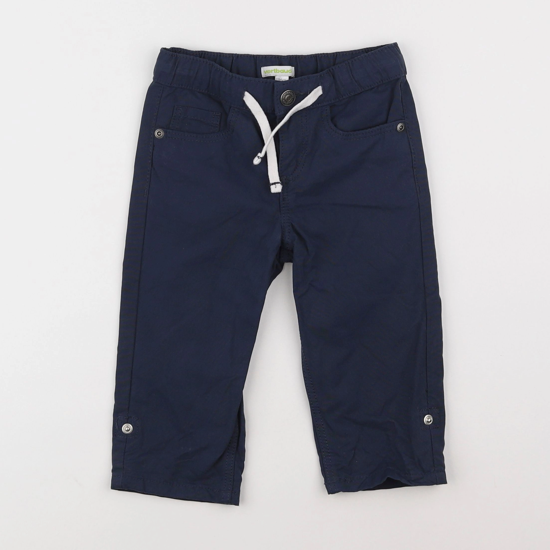 Vertbaudet - pantalon bleu - 3 ans