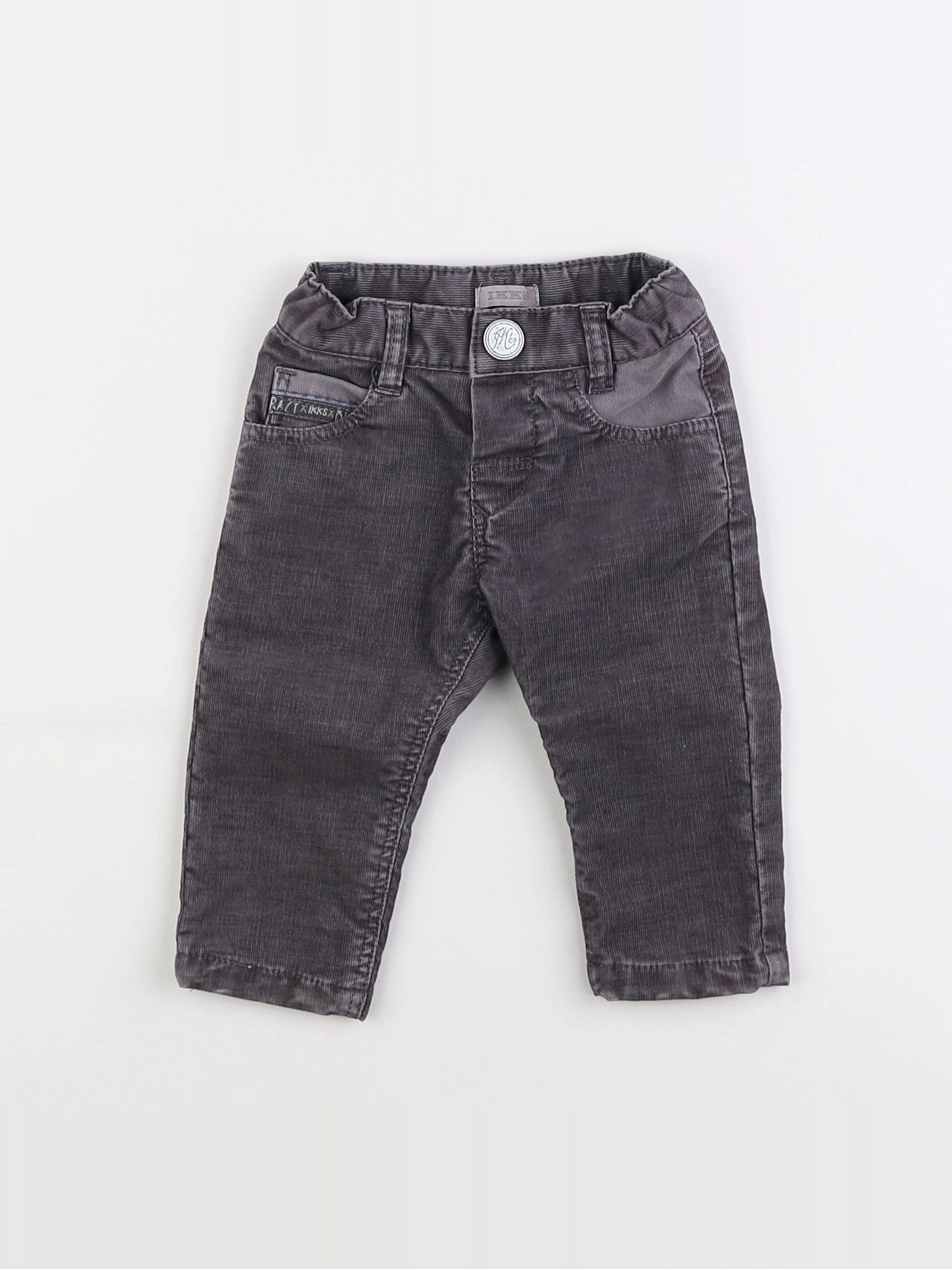 IKKS - pantalon gris - 3 mois