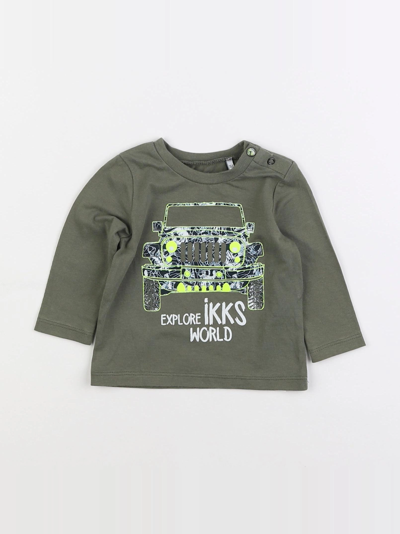 IKKS - tee-shirt vert - 3 mois