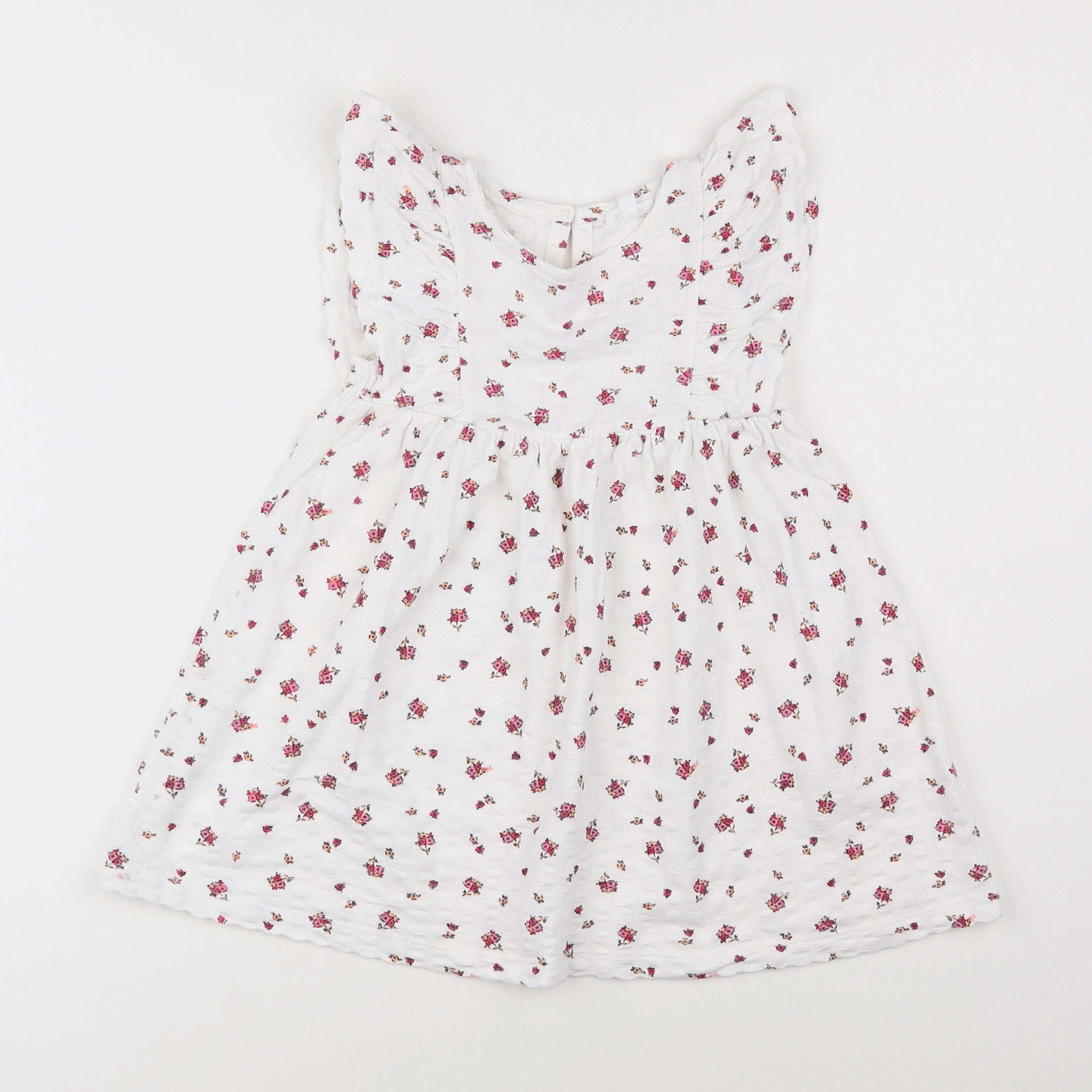 Vertbaudet - robe blanc - 3 ans