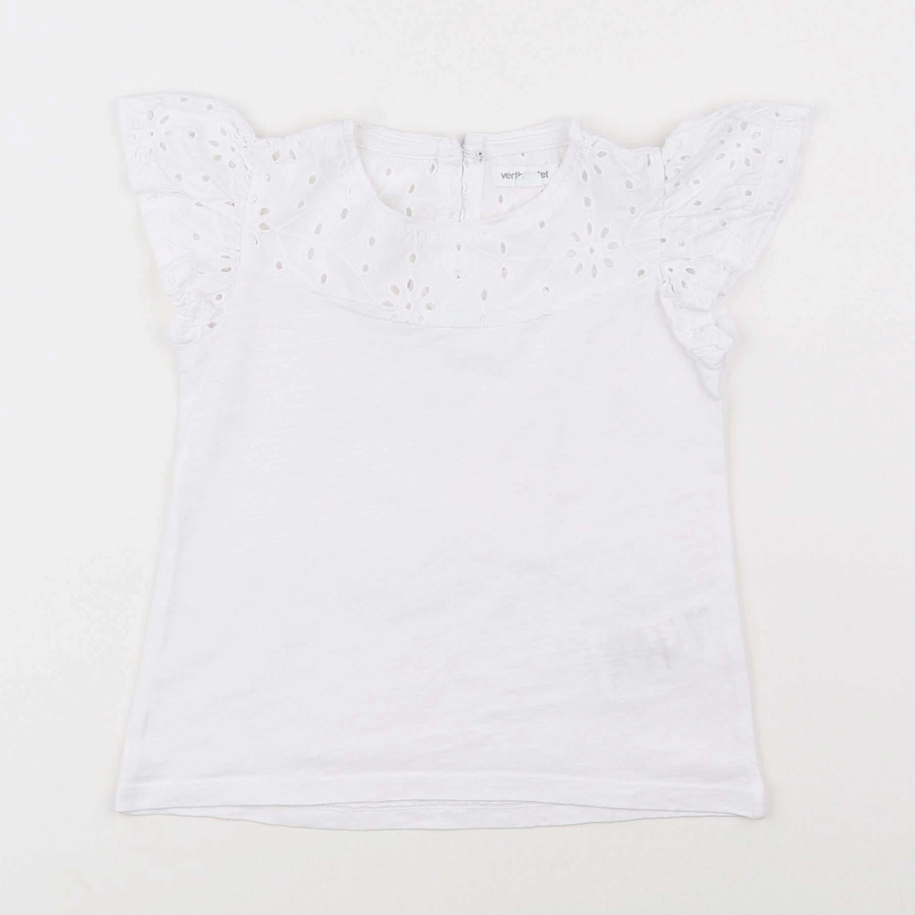 Vertbaudet - tee-shirt blanc - 3 ans